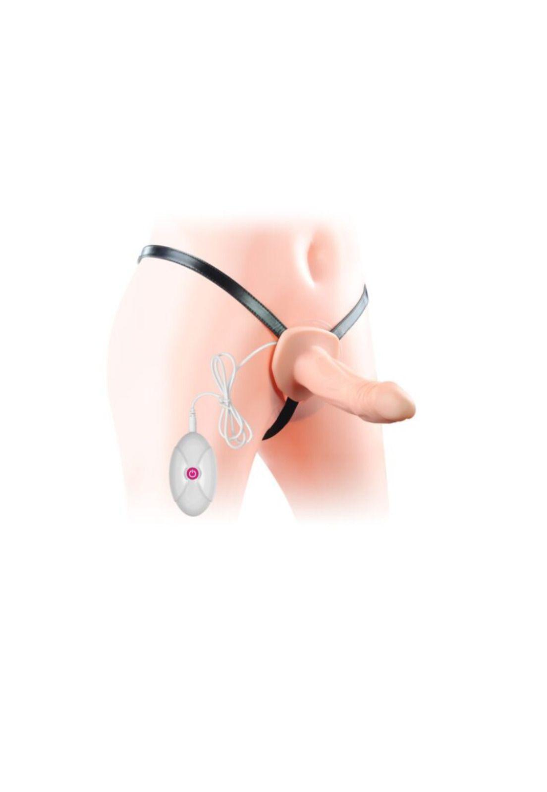 Arnés Funda Hueco Extensor de Pene y Vibración 10 Velocidades Lovetoy-3