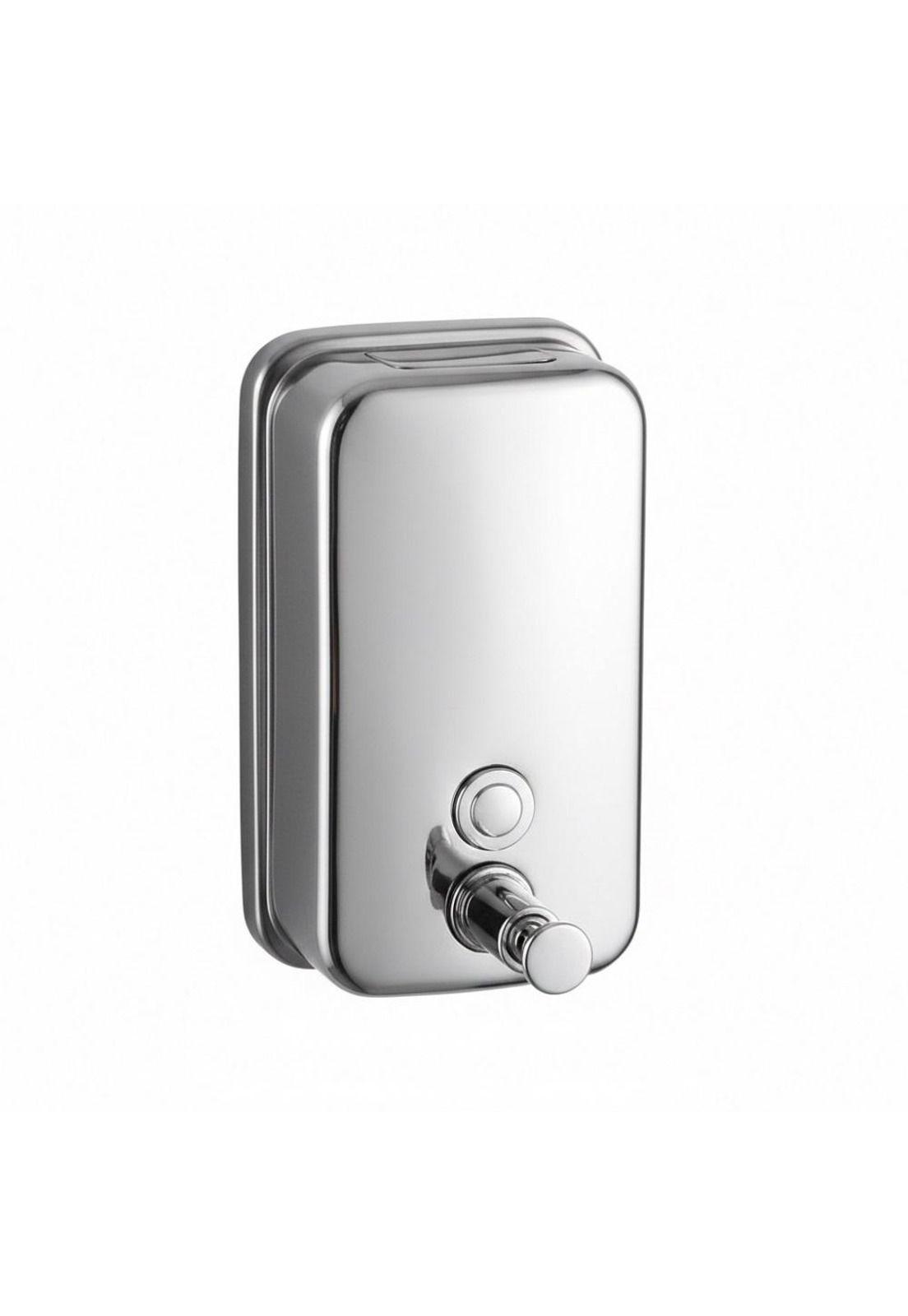 Dispensador Jabón Liquido Acero Inoxidable 500ml /plateado-2