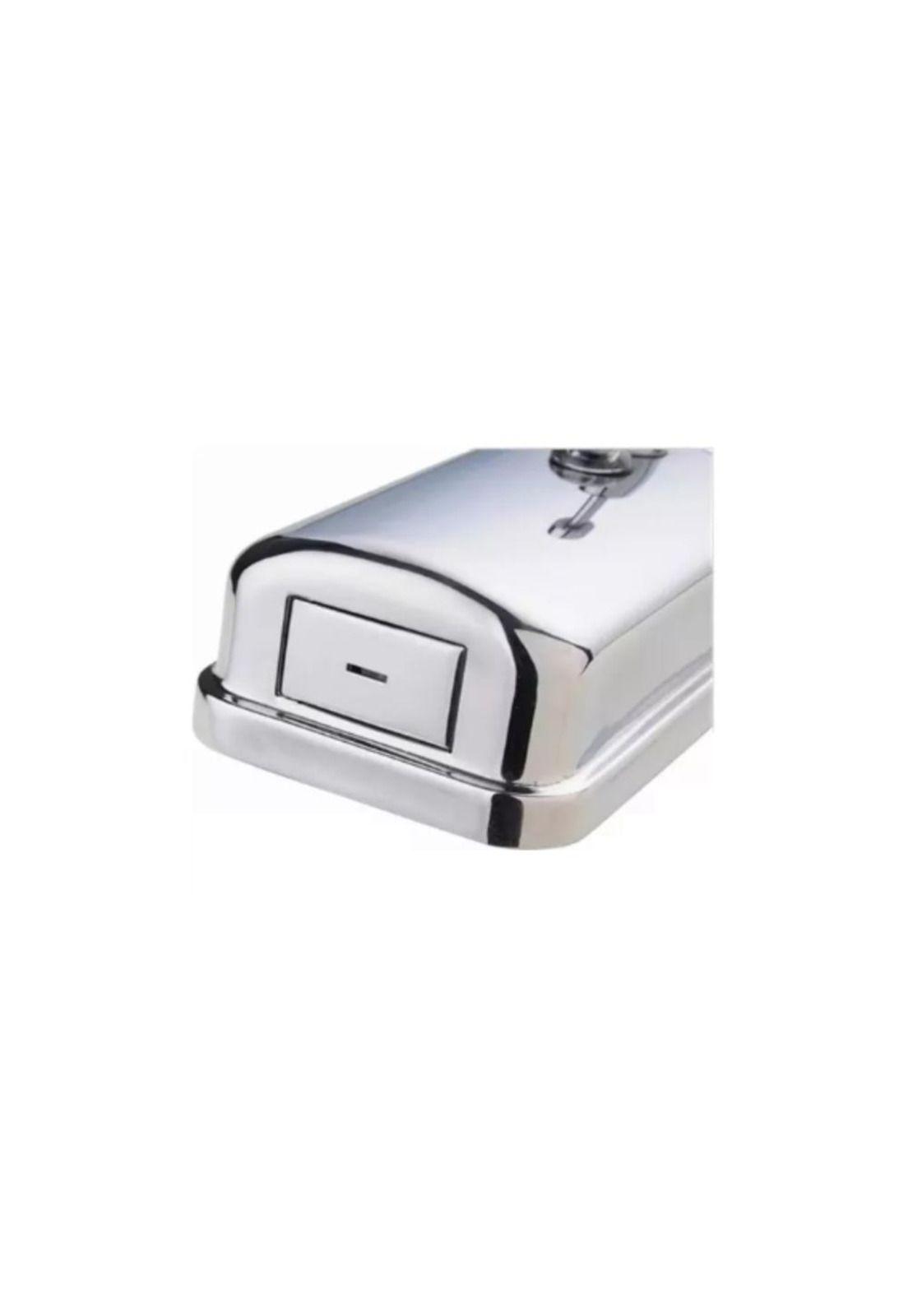 Dispensador Jabón Liquido Acero Inoxidable 500ml /plateado-7
