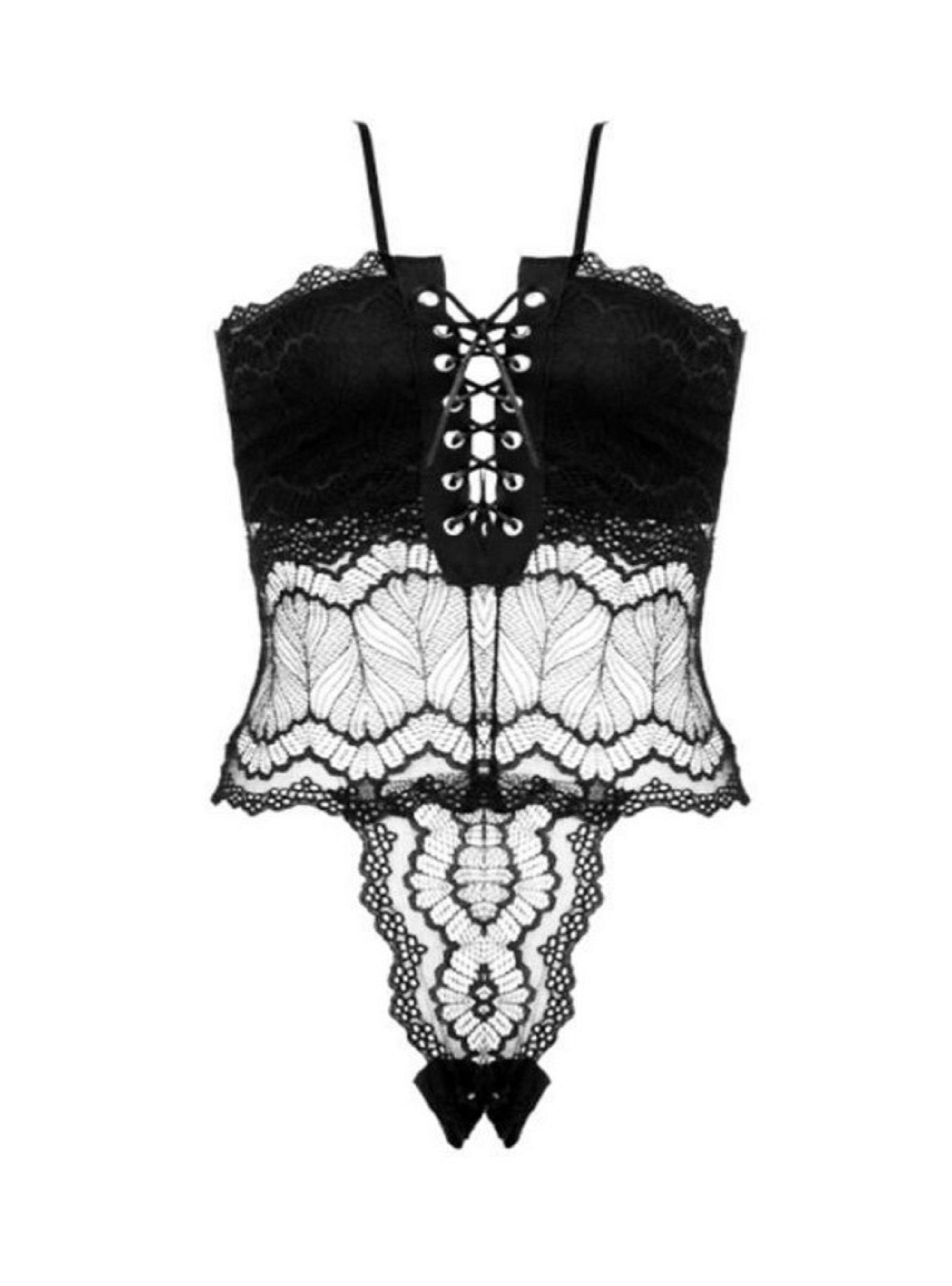 Body Lencería Erotica Sexy Ropa Interior De Encaje -3