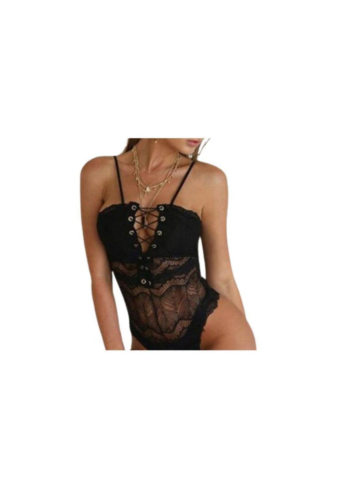 Body Lencería Erotica Sexy Ropa Interior De Encaje-2