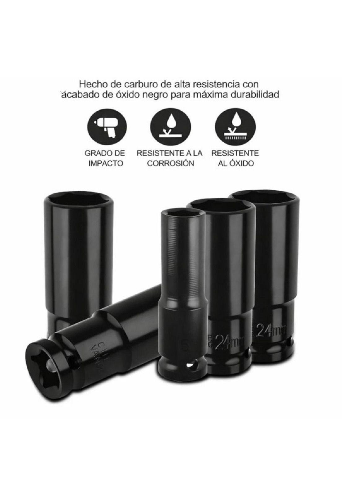 Set Dados Llaves Vaso 1/2” Mecánico 20 Piezas-3