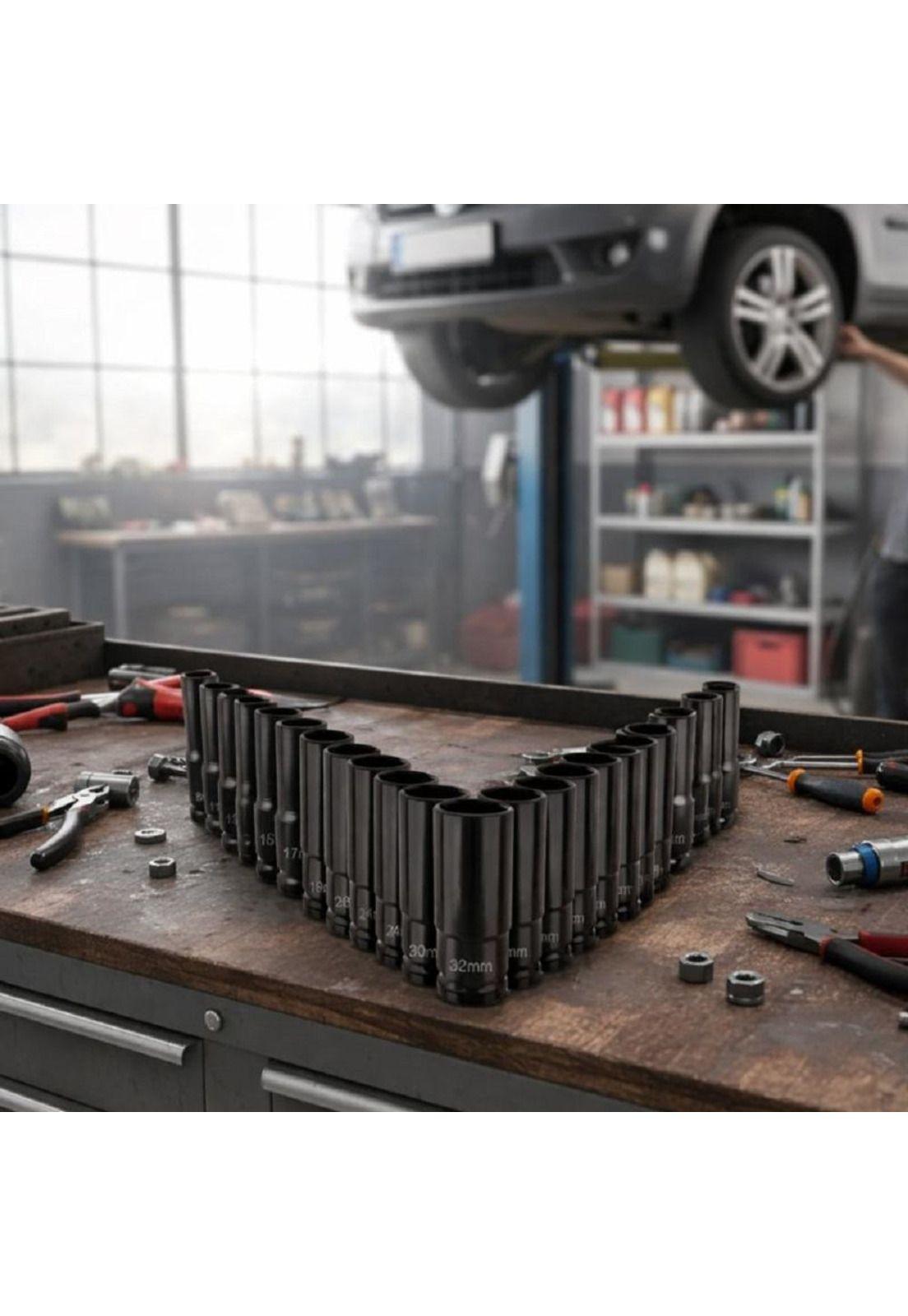 Set Dados Llaves Vaso 1/2” Mecánico 20 Piezas-4