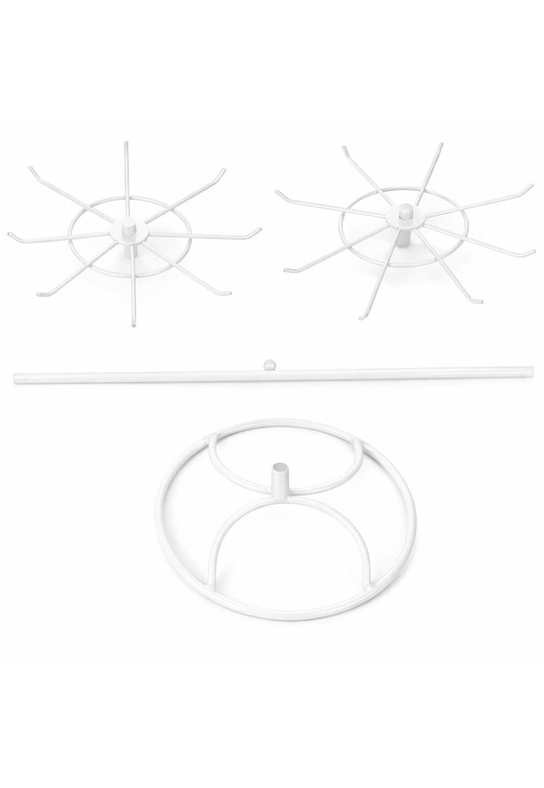 Exhibidor Metálico 2 Niveles para Joyas y Collares-4