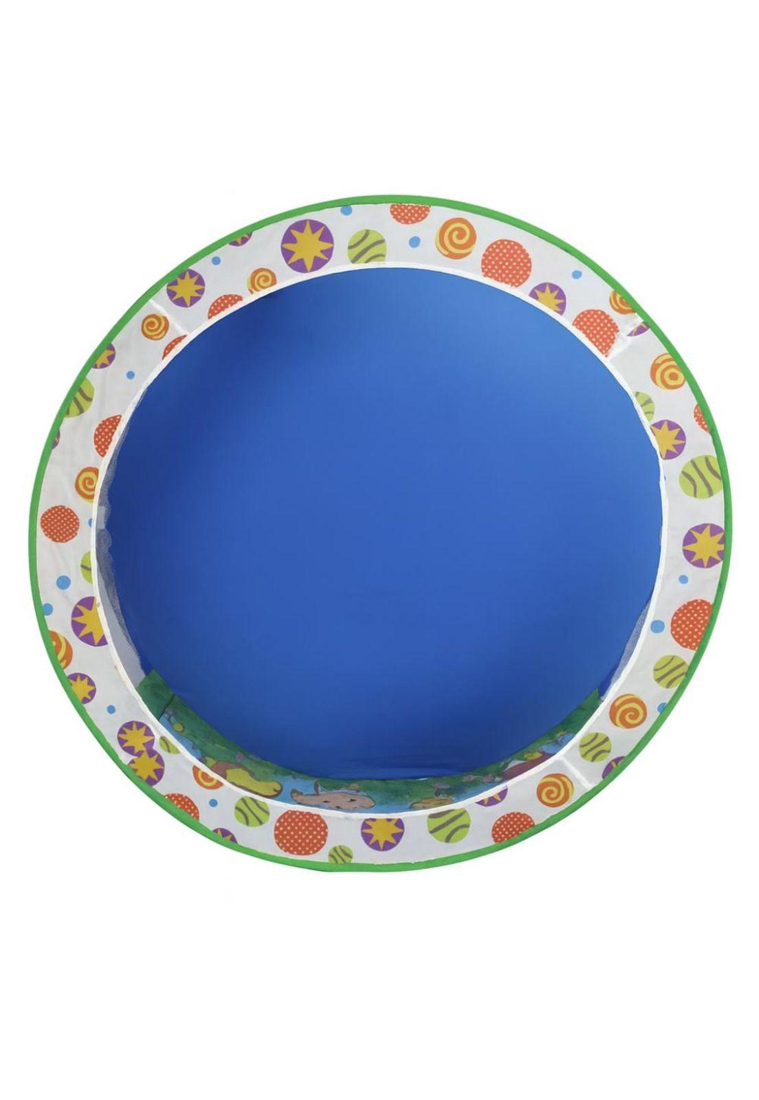 Piscina de Juegos Infantil Plegable con Canasta Basketball-5