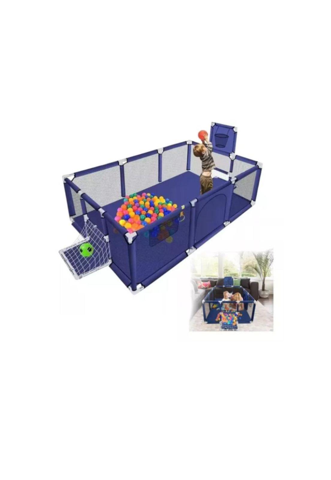 Corral Seguridad Bebes Con Aro De Básquet - Portería futbol-2