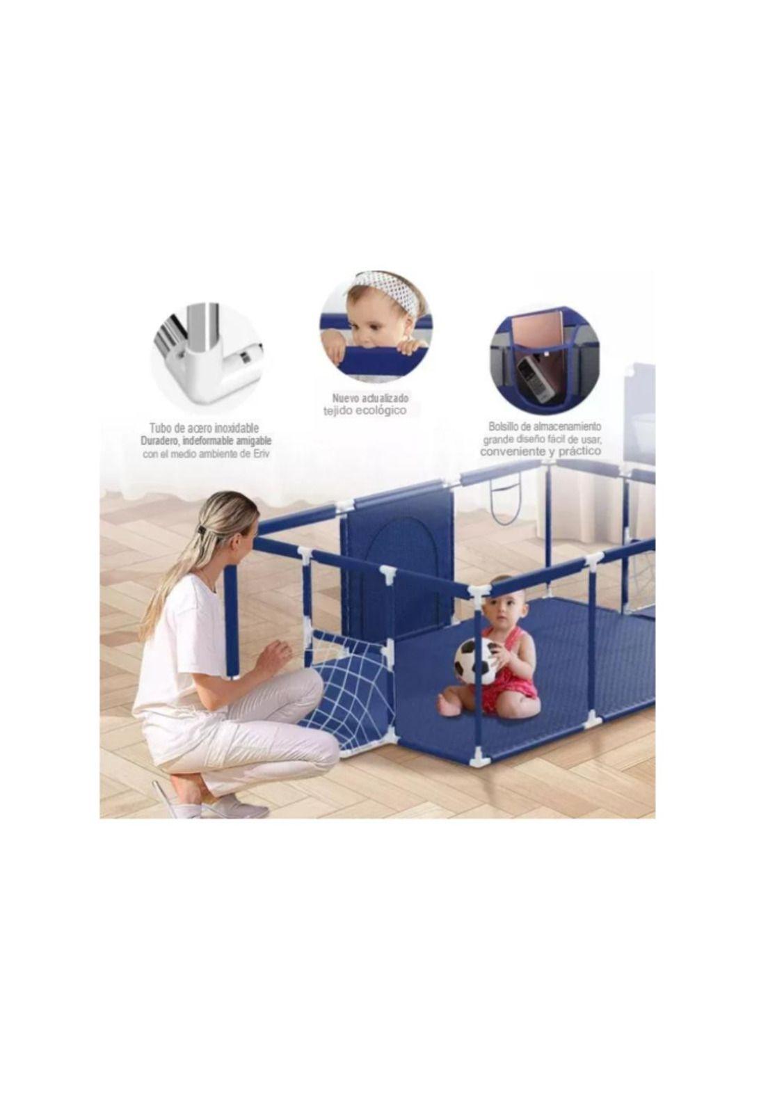 Corral Seguridad Bebes Con Aro De Básquet - Portería futbol-7