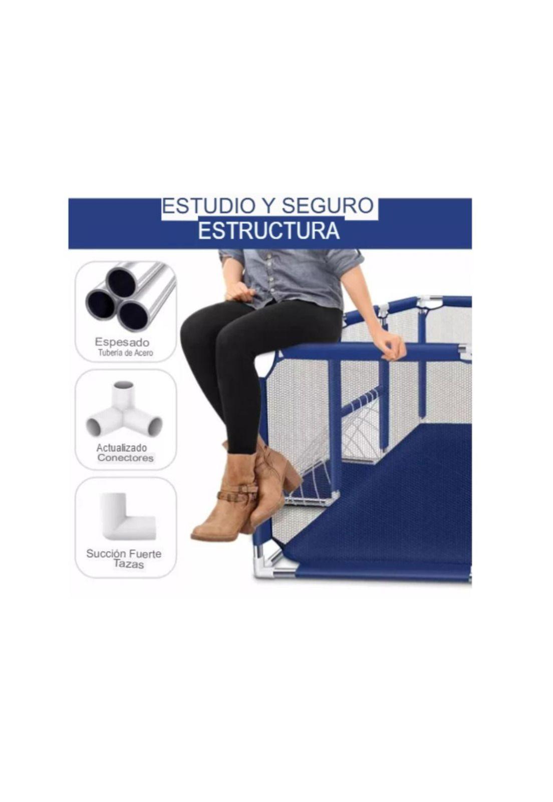 Corral Seguridad Bebes Con Aro De Básquet - Portería futbol-9