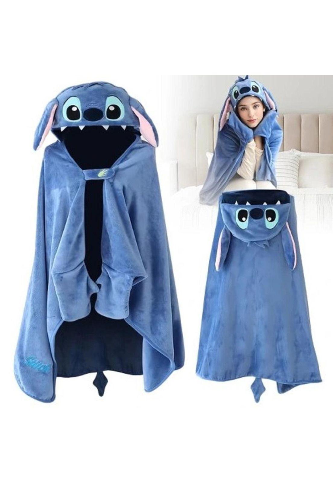 Manta Anime con Capucha Suave para Siesta y Descanso-3