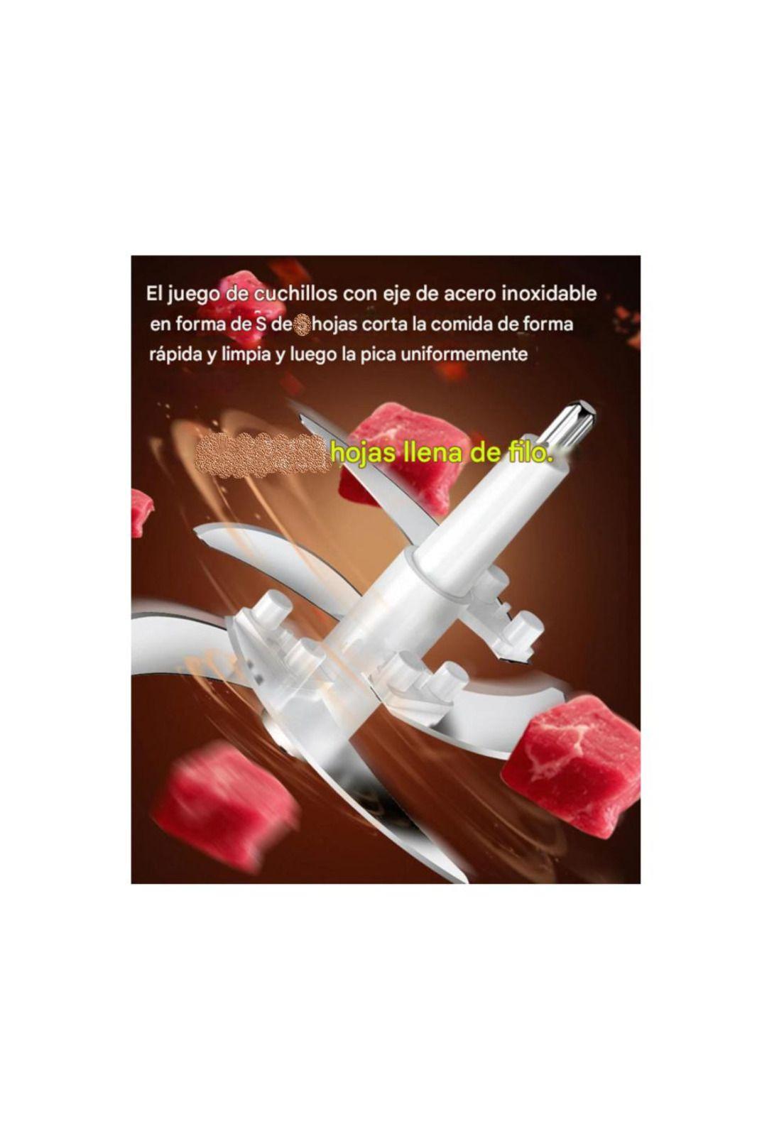 triturador Procesador De Alimentos Electrico 5 Litros 500w Picador-7