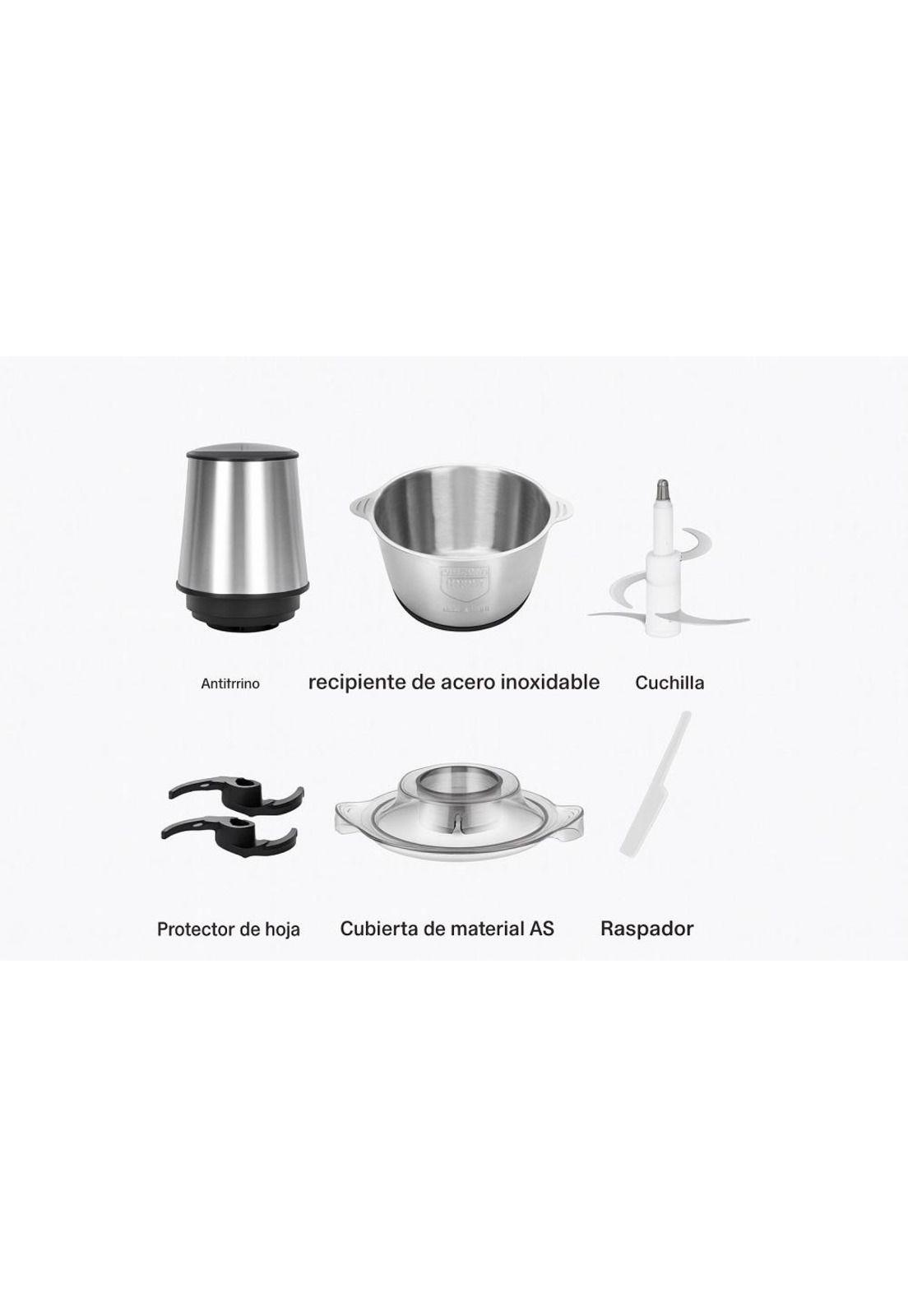 triturador Procesador De Alimentos Electrico 5 Litros 500w Picador-7