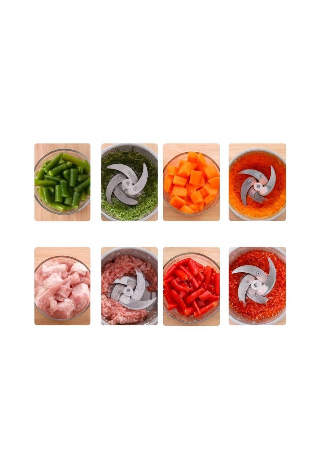 triturador Procesador De Alimentos Electrico 5 Litros 500w Picador-3