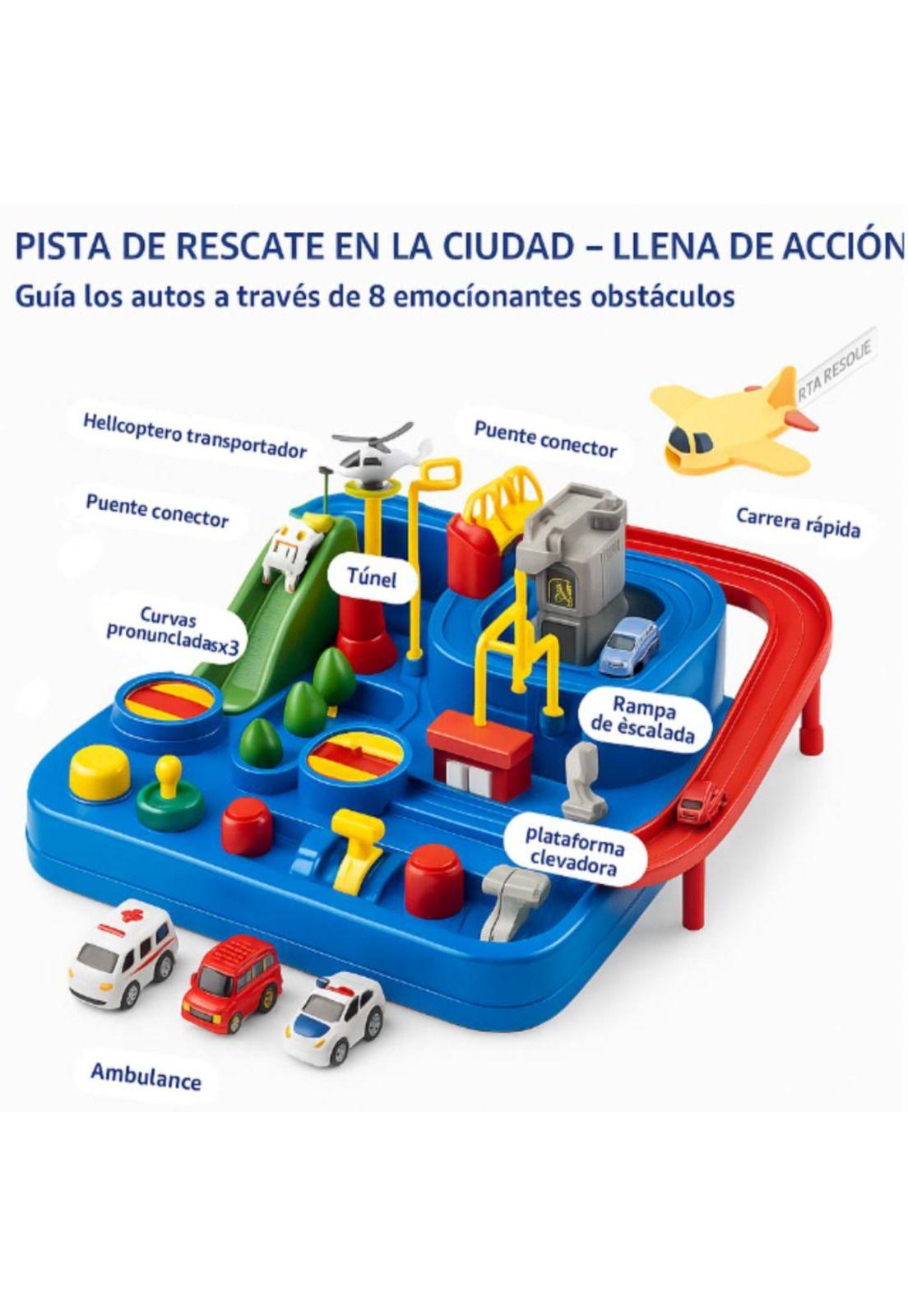 Pista interactiva de autos aventura infantil-4