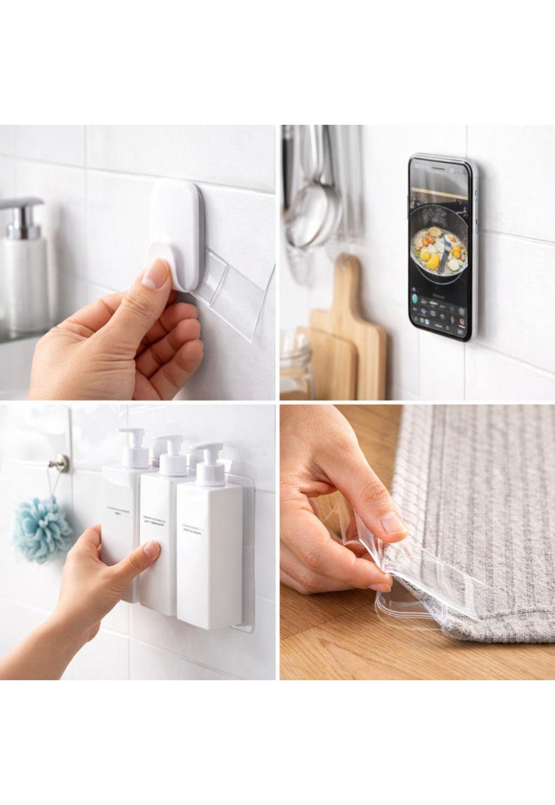 Cinta Nano Adhesiva Doble Cara Lavable Reutilizable 5m-5