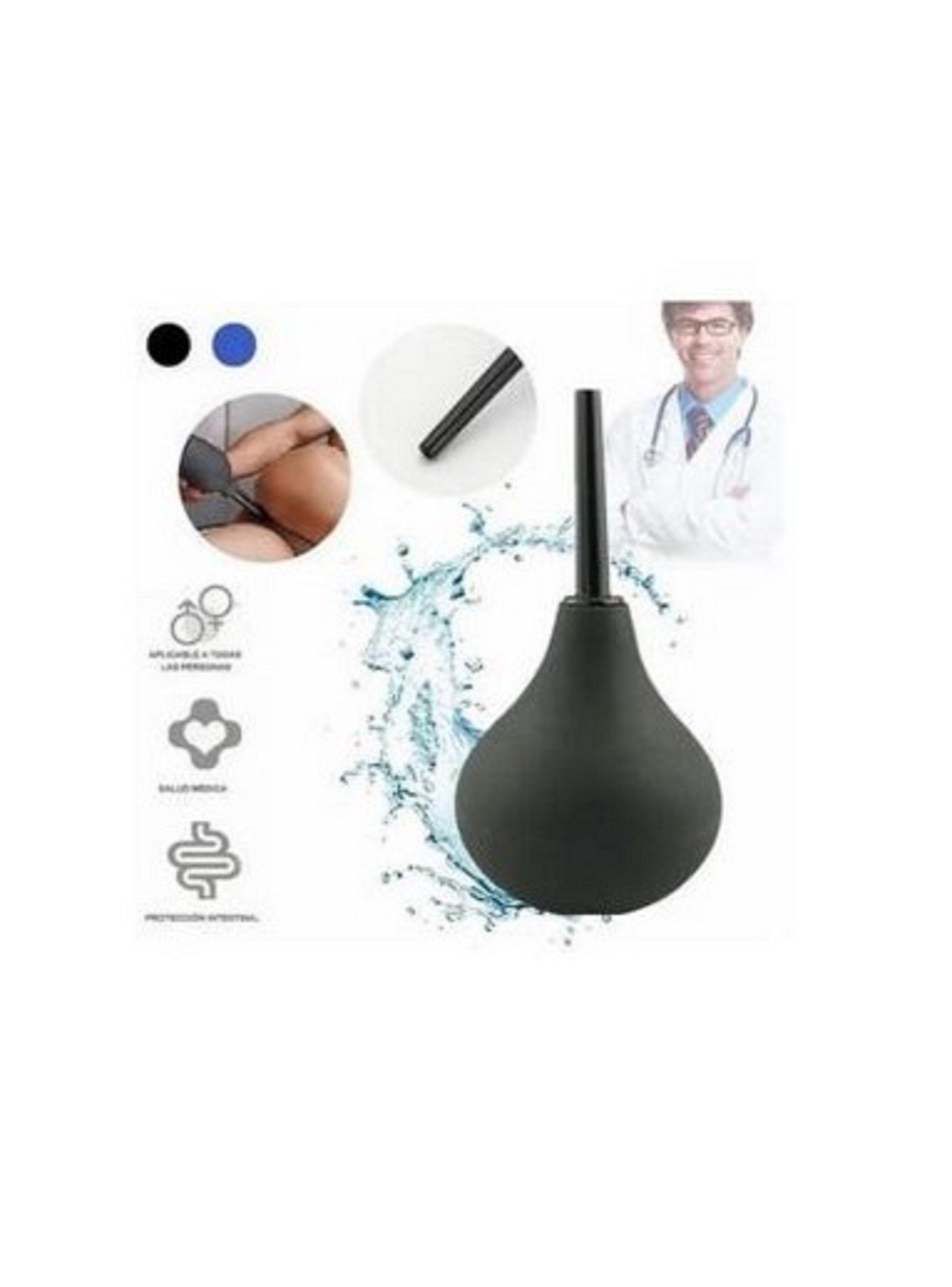 Enema Pera Limpiadora Rectal Vaginal Original Blackmont Grande-4
