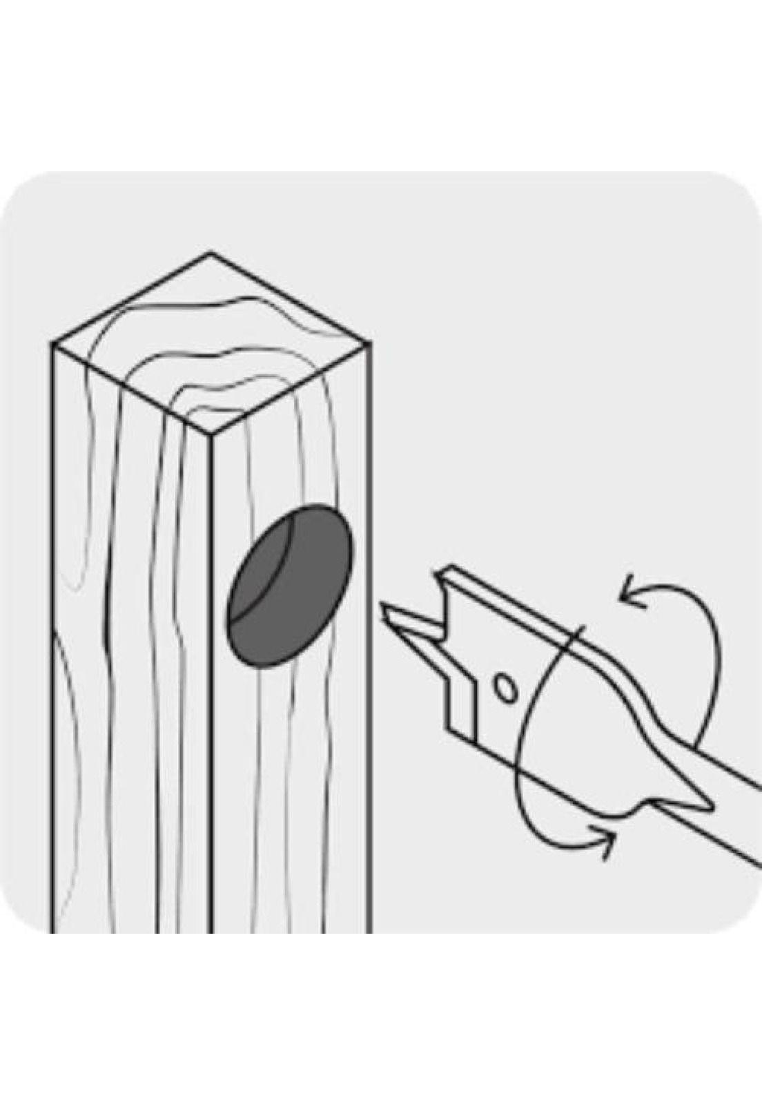 Juego De Brocas Planas Para Madera, 6 Piezas, Truper J-bpt-6-2