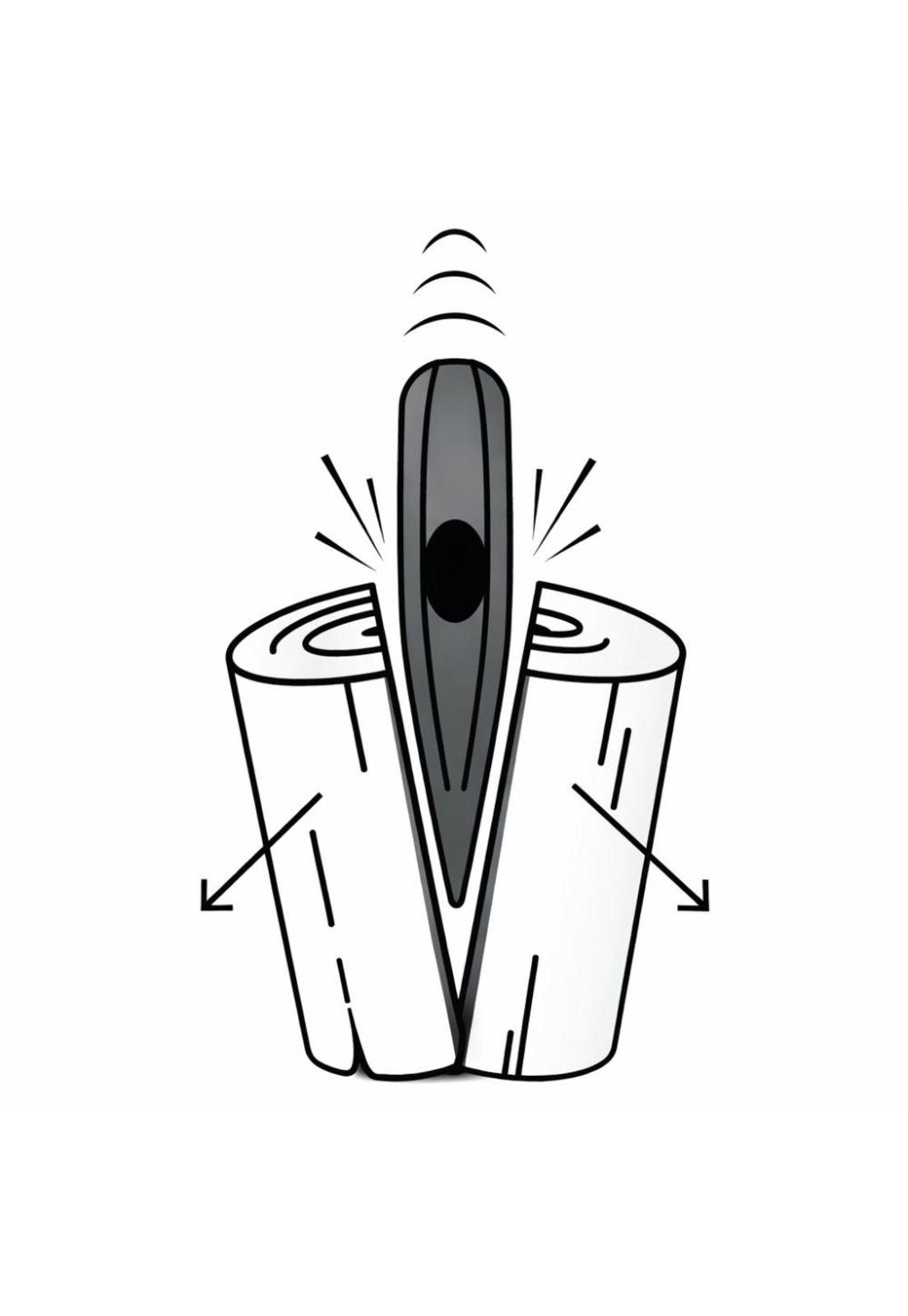 Hacha Para Partir Madera 8 Lbs Truper Tjr-8fx-3