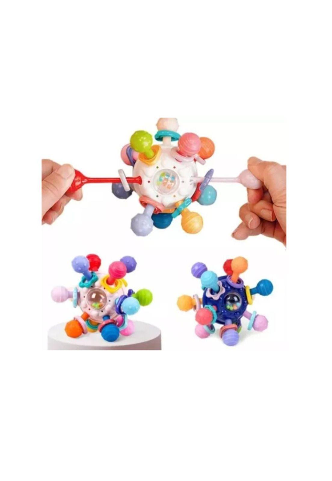 Juguete Pelota Sensorial Para Bebé 0 a 12m Montessori 4 En 1-3