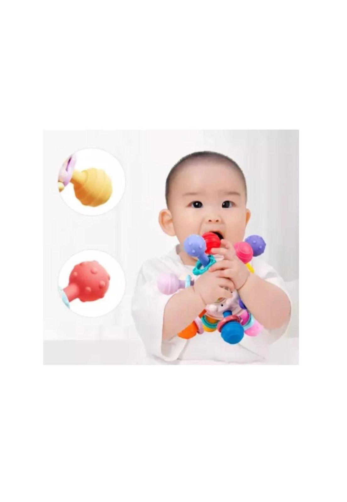 Juguete Pelota Sensorial Para Bebé 0 a 12m Montessori 4 En 1-4
