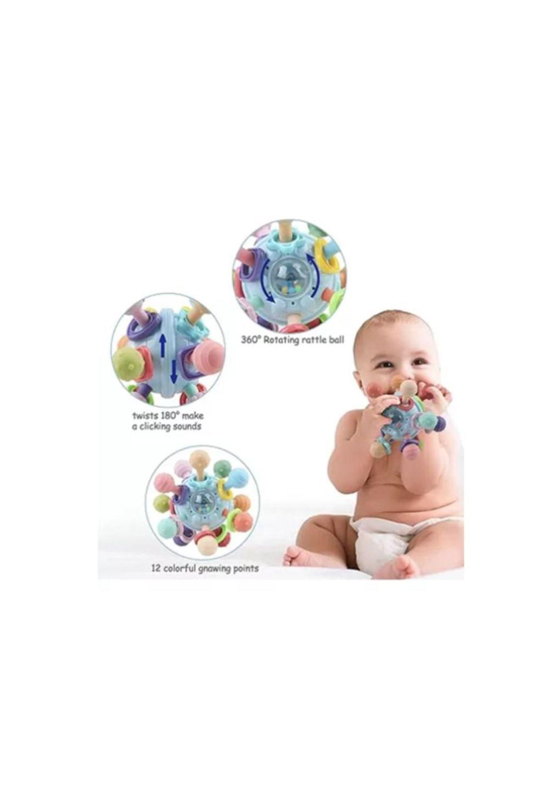 Juguete Pelota Sensorial Para Bebé 0 a 12m Montessori 4 En 1-5