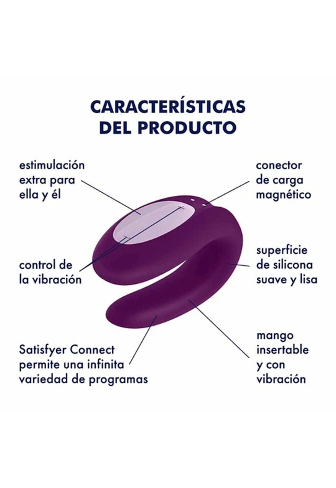Vibrador Satisfyer Double Joy c/ APP-1