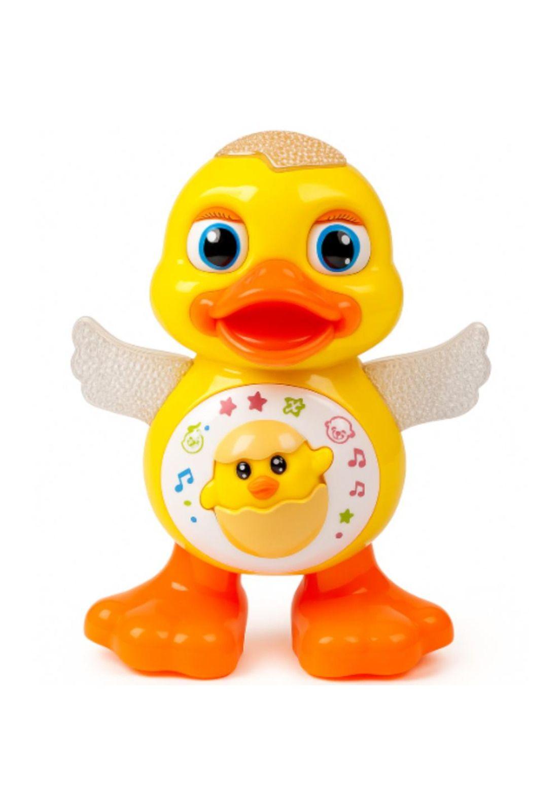 Pato Bailarín con Luces LED y Música Juguete Interactivo-4