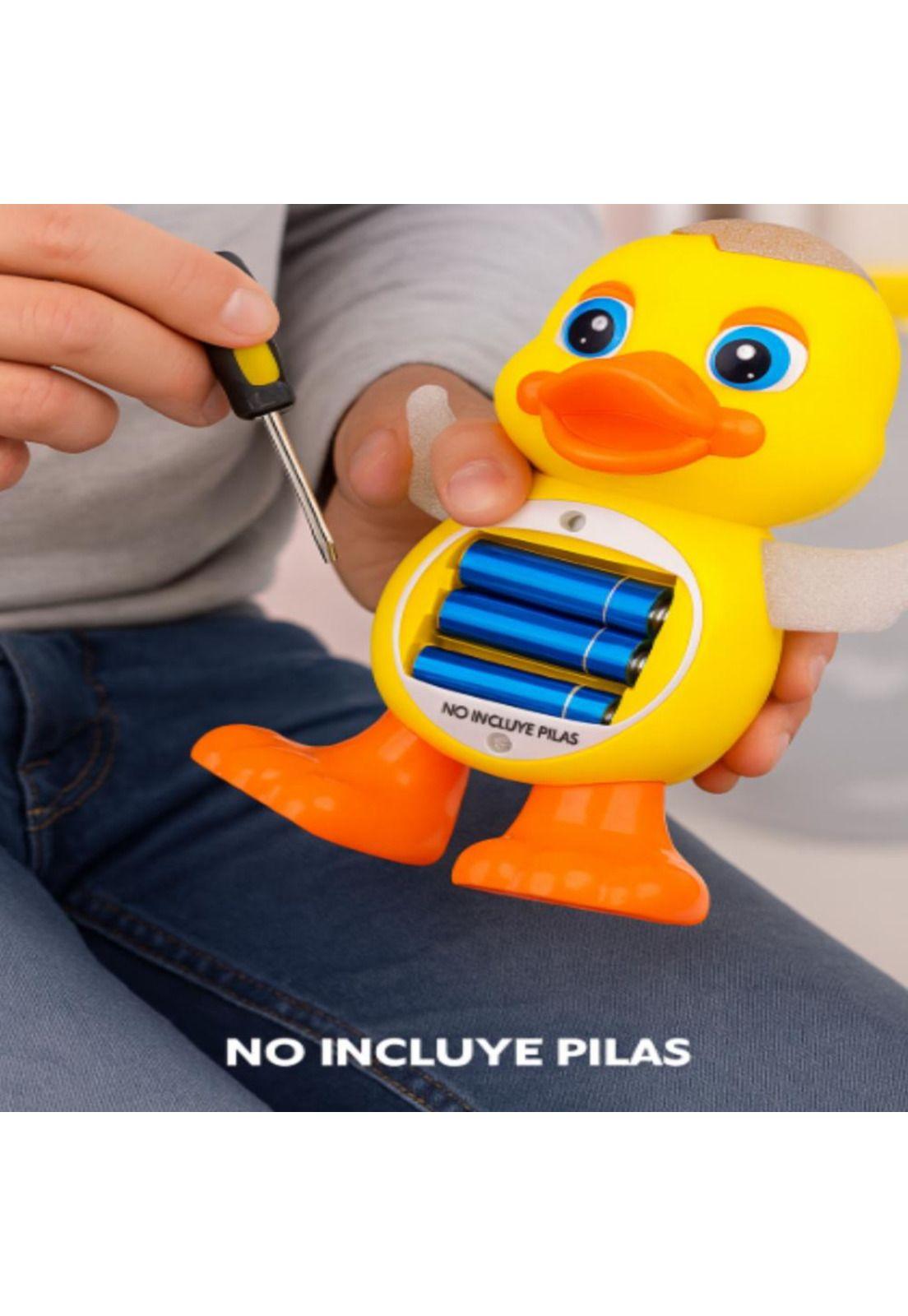 Pato Bailarín con Luces LED y Música Juguete Interactivo-9