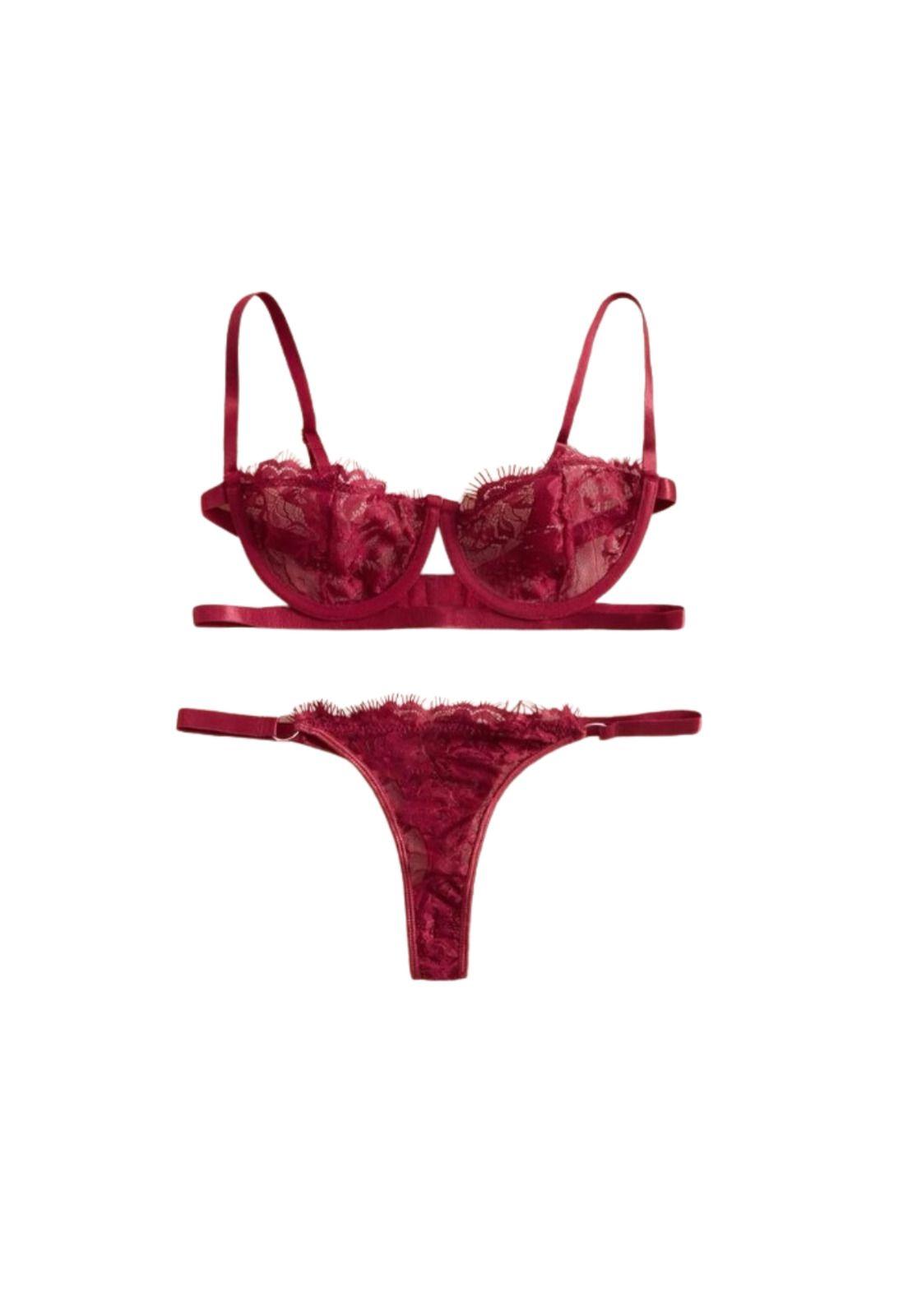 Ropa Ínterior, G-string Transparente"-0