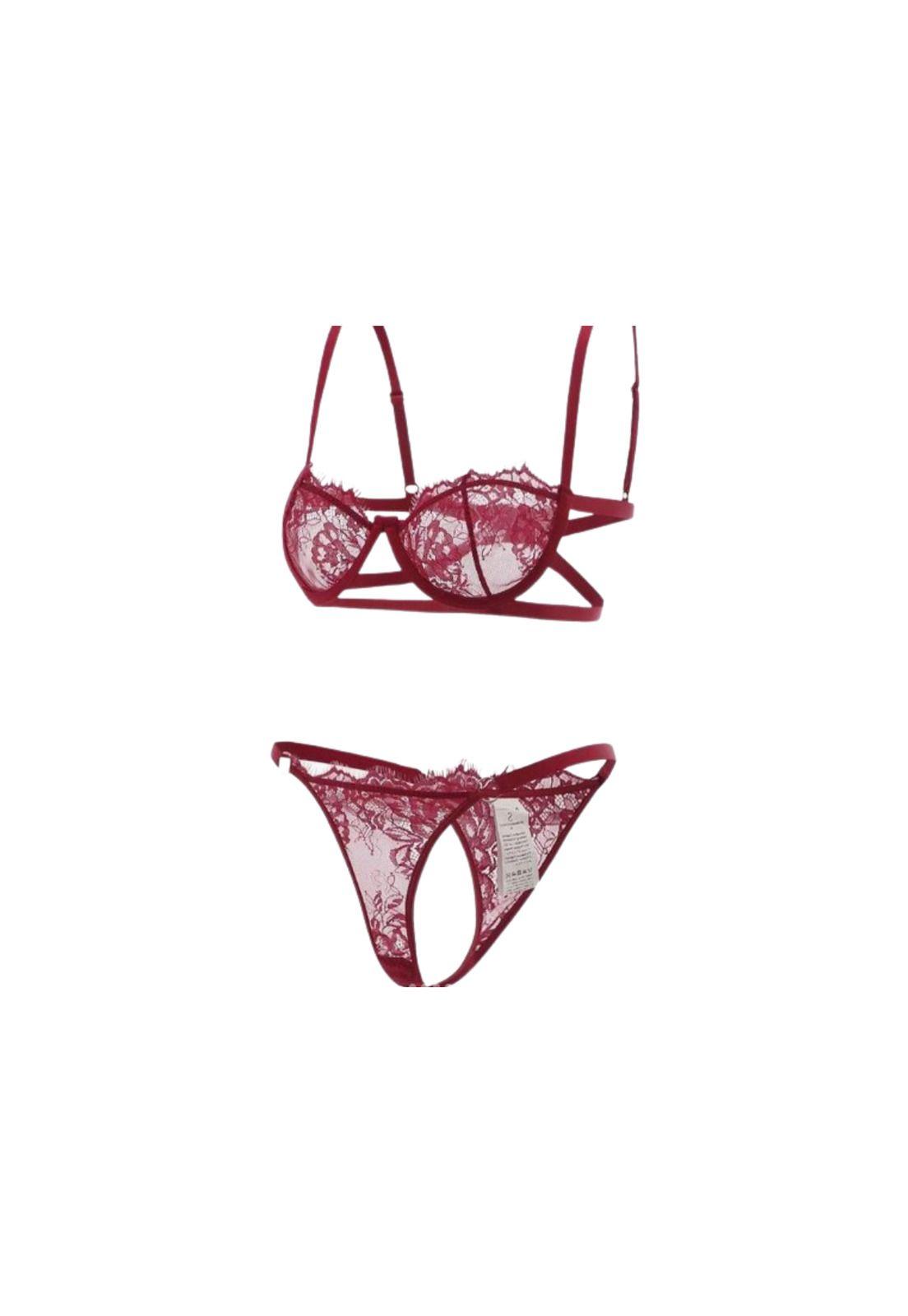 Ropa Ínterior, G-string Transparente"-2