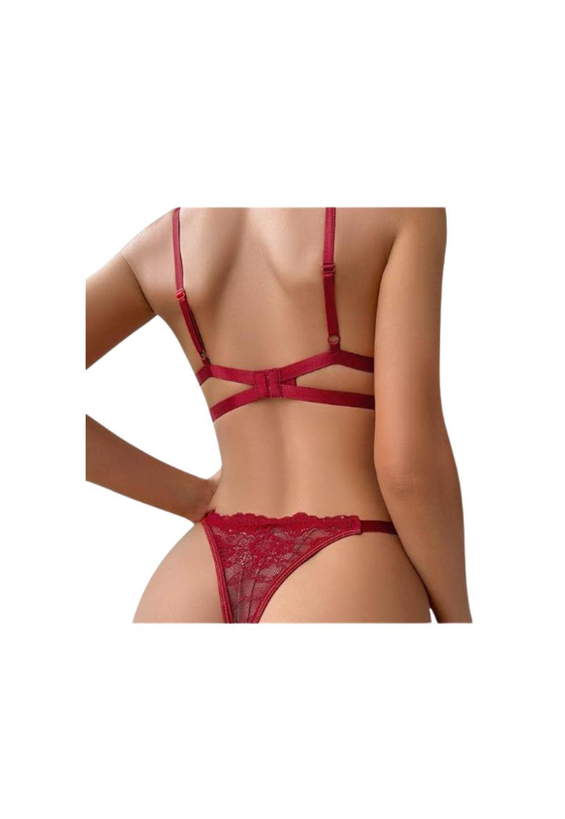 Ropa Ínterior, G-string Transparente"-3