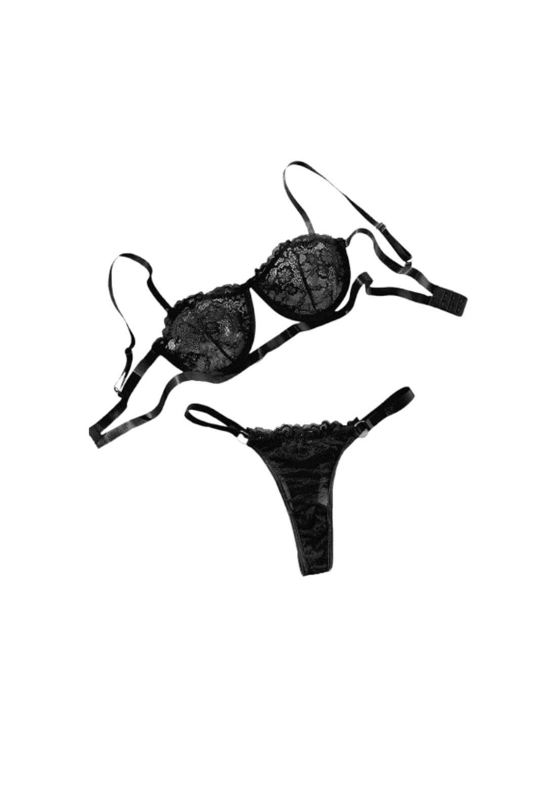 Ropa Ínterior, G-string Transparente"-0