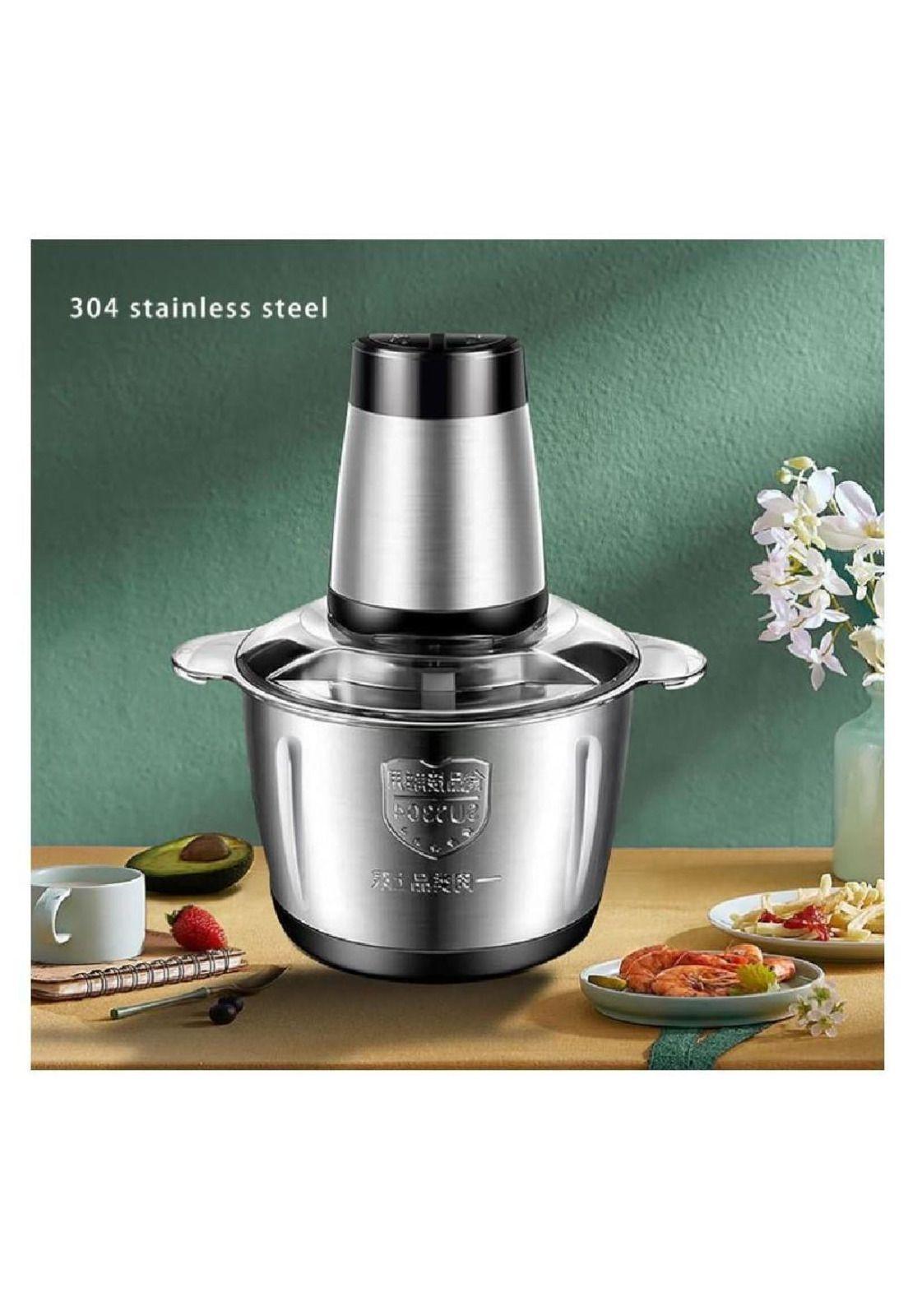 Triturador picador de Alimentos Acero Inox 3litros-1