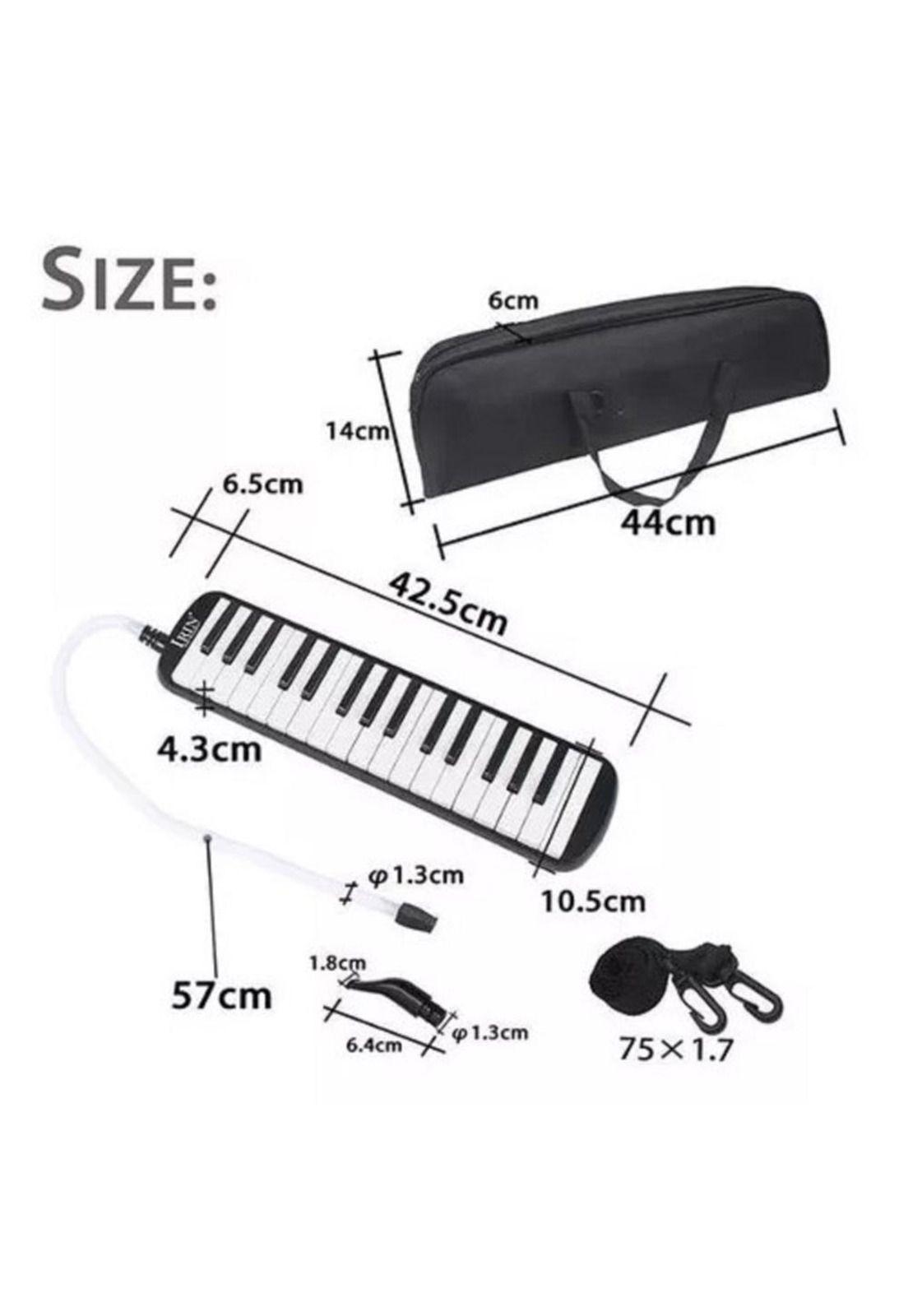 Melódica Piano 37 Notas con Estuche y Boquilla-2