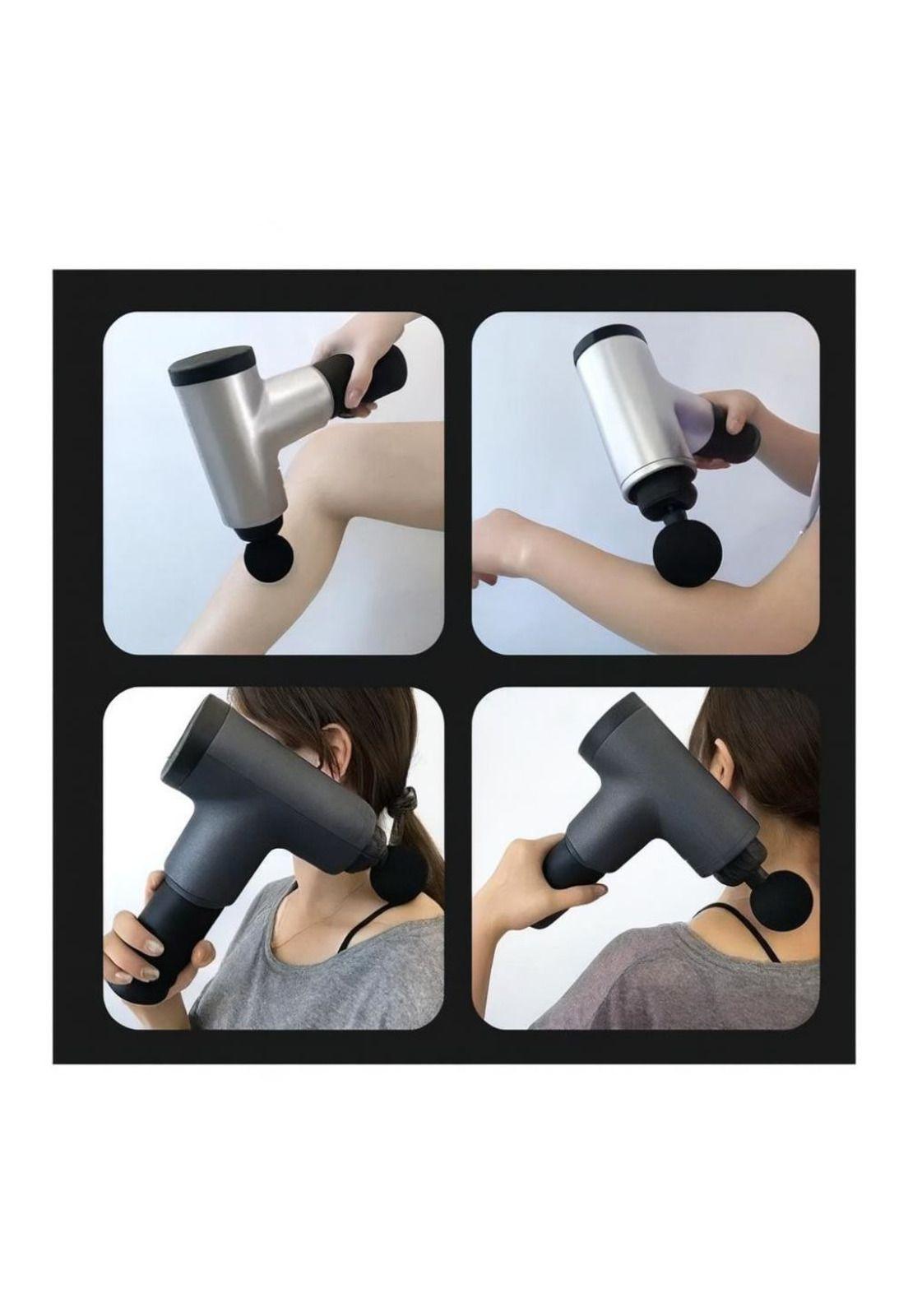 Pistola Masajeadora Corporal Portátil Relajación Muscular-3