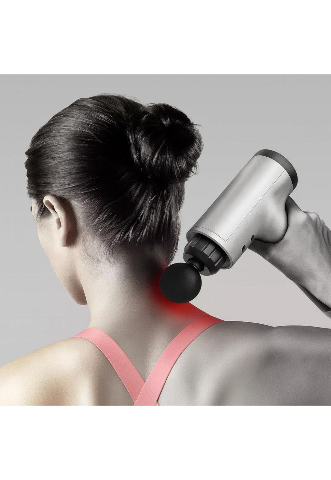 Pistola Masajeadora Corporal Portátil Relajación Muscular-4