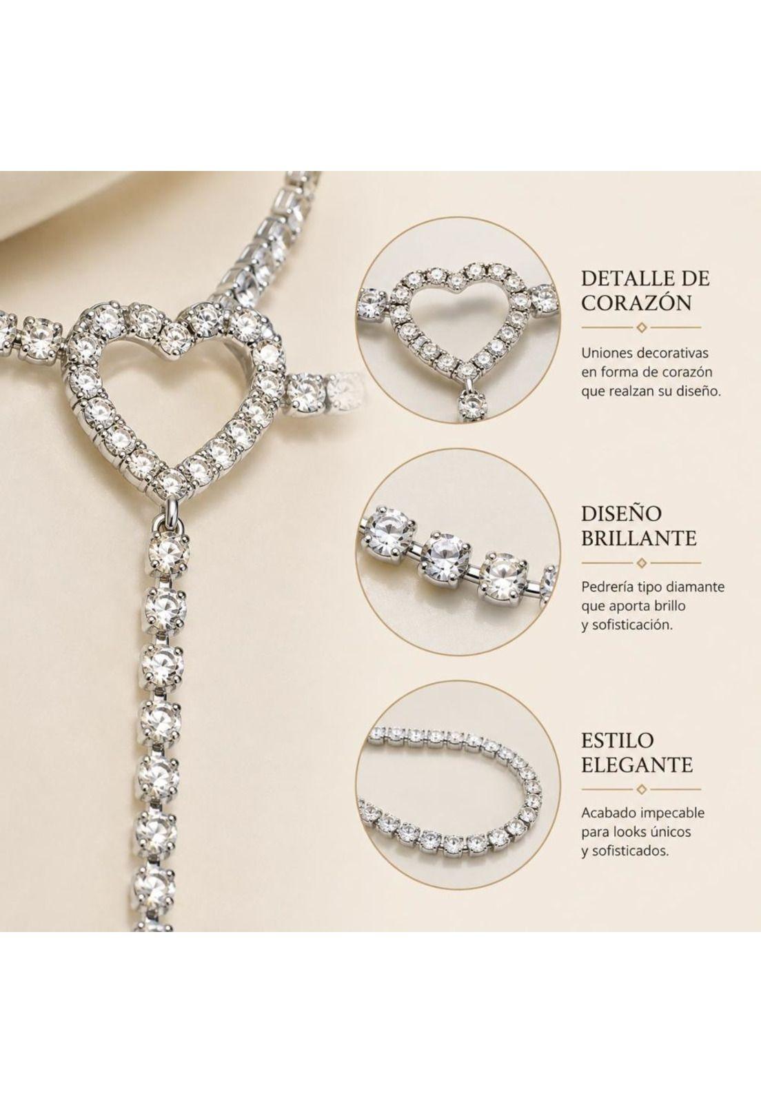 Cadena / Accesorio / Liguero Para Pierna Diamante-4