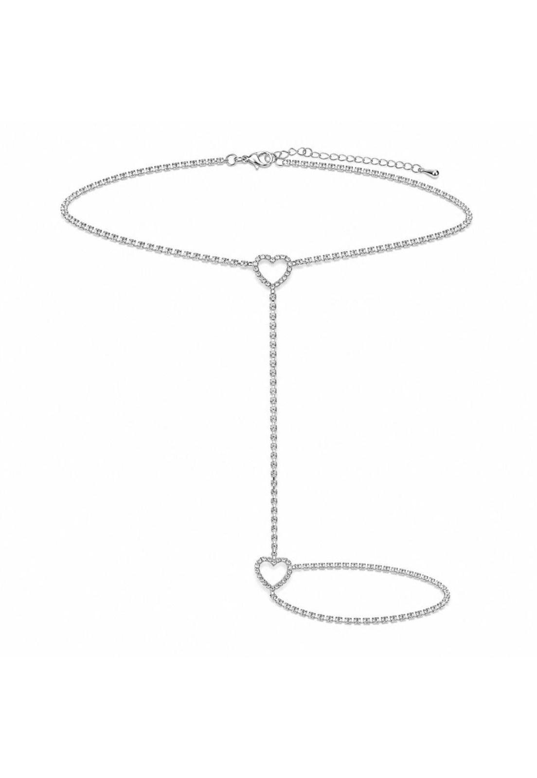 Cadena / Accesorio / Liguero Para Pierna Diamante-9