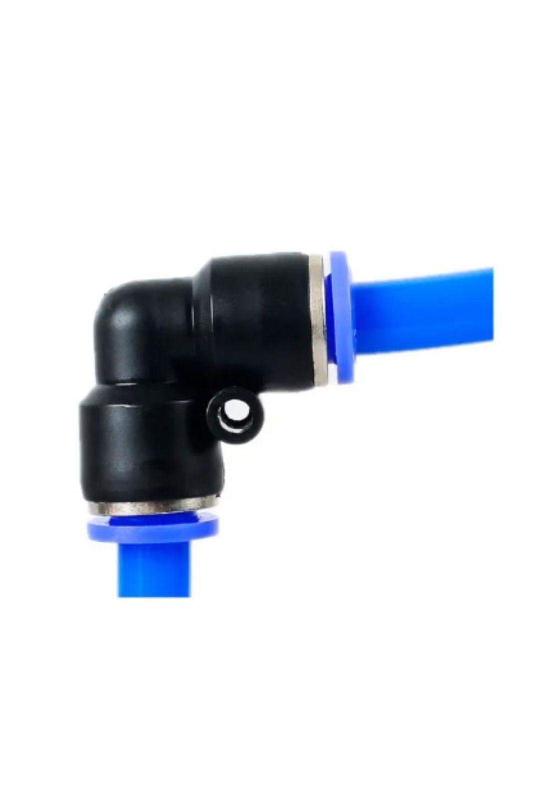 Conector Rapido Neumatico Union Codo 8mm 2 Vias-2