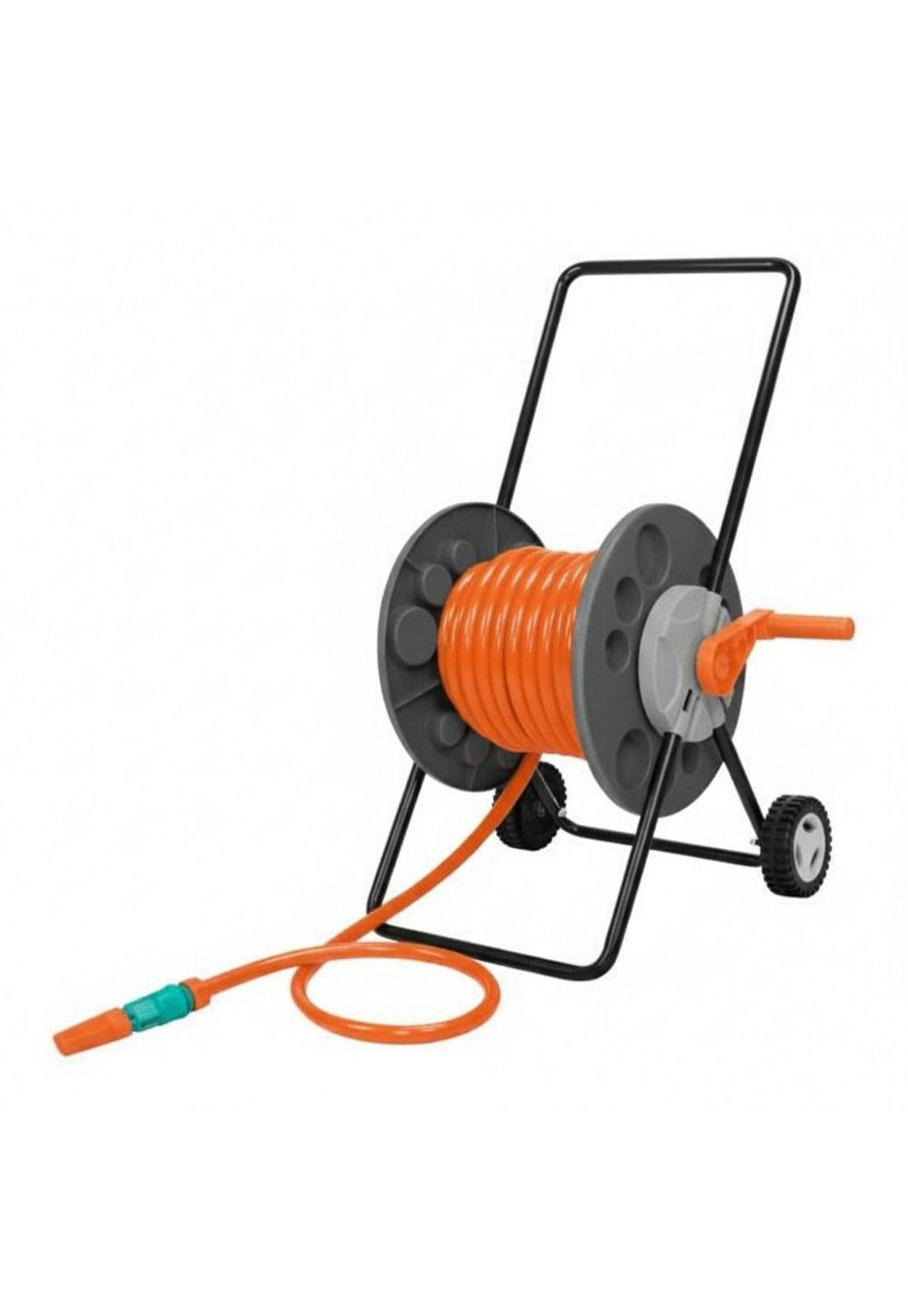 Enrollador De Manguera Con Ruedas Tramontina-0