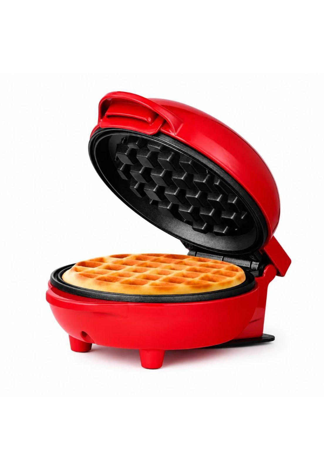 Waflera Eléctrica Compacta 350W Antiadherente con Luz Cocina-2