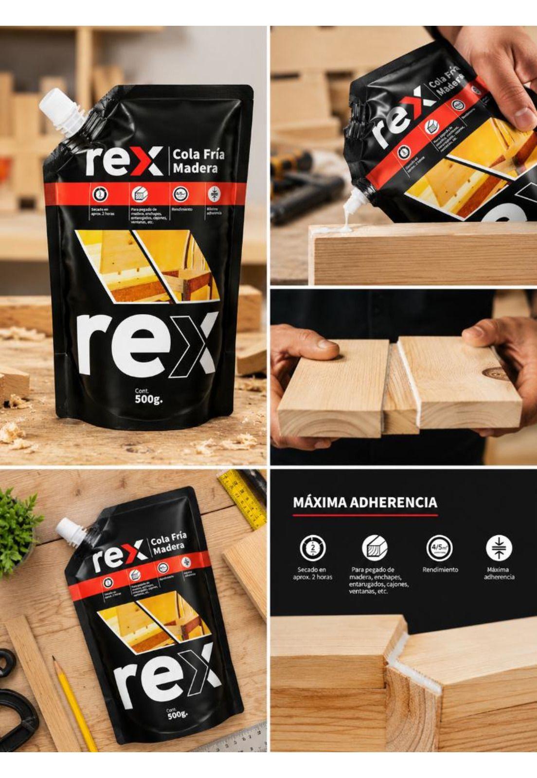 Cola Fría Para Madera Maxima Adherencia Secado Rapido 500grs-2