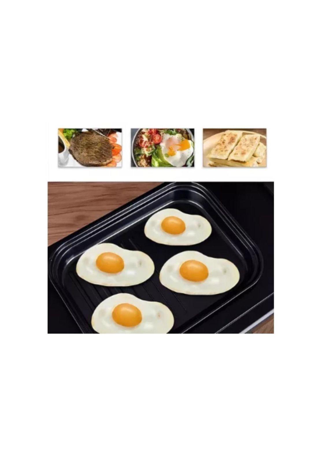 Máquina Para Hacer Desayuno 3 En 1 Horno Cafetera Sarten-6