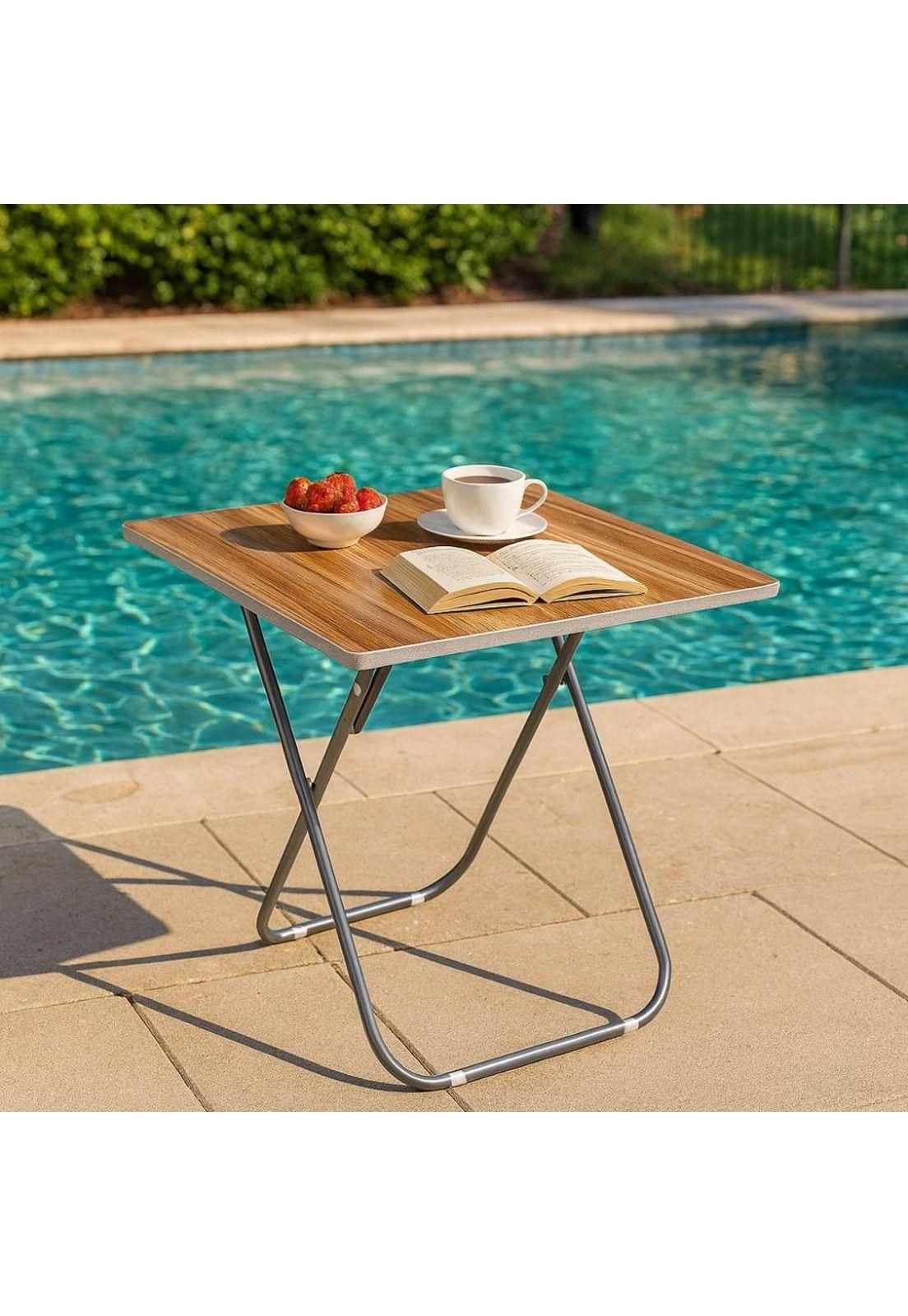 Mesa Plegable Portátil Multifuncional Auxiliar-4