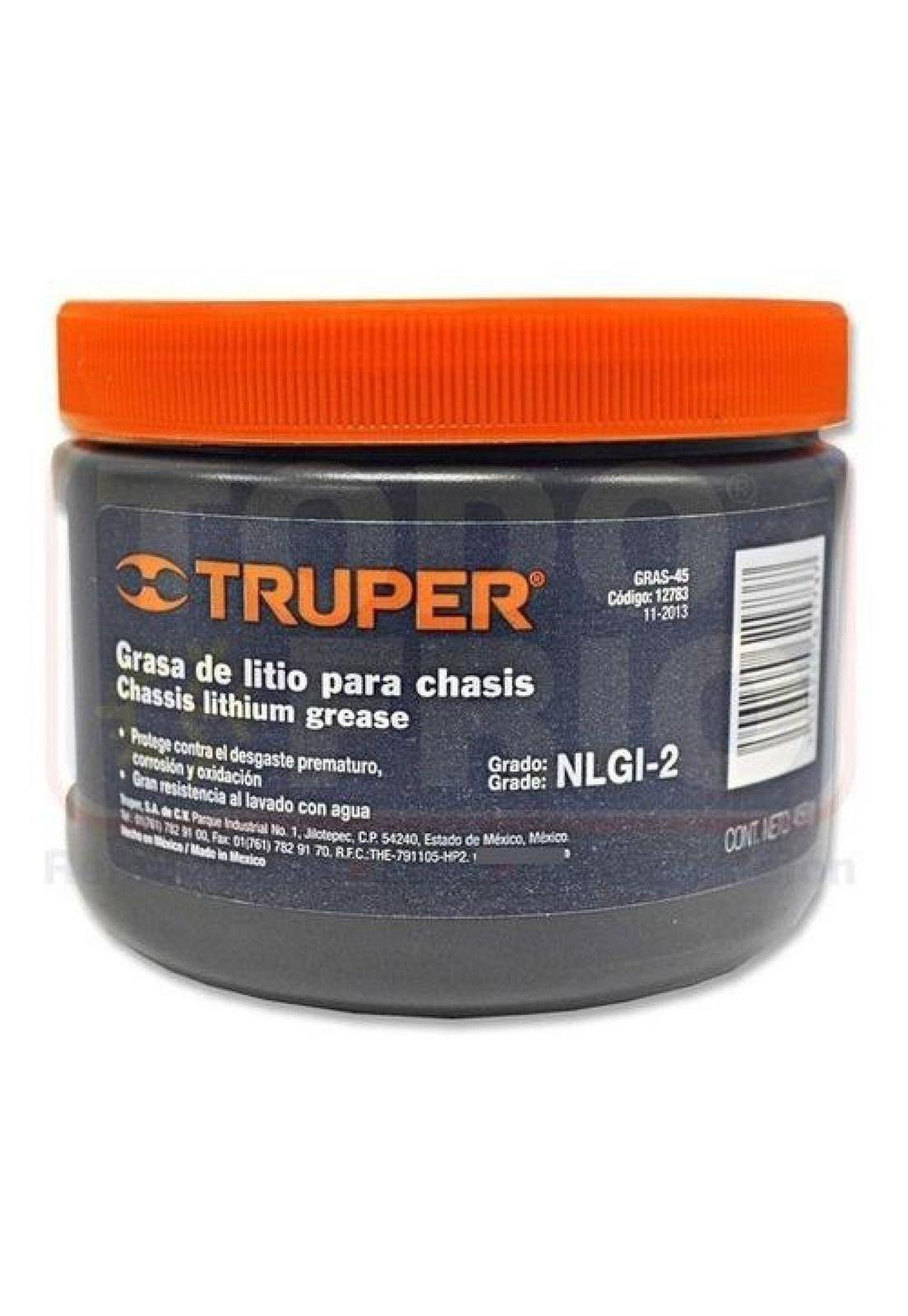 Grasa Lubricante Truper Multiusos 450 Gr. Gras-45-2