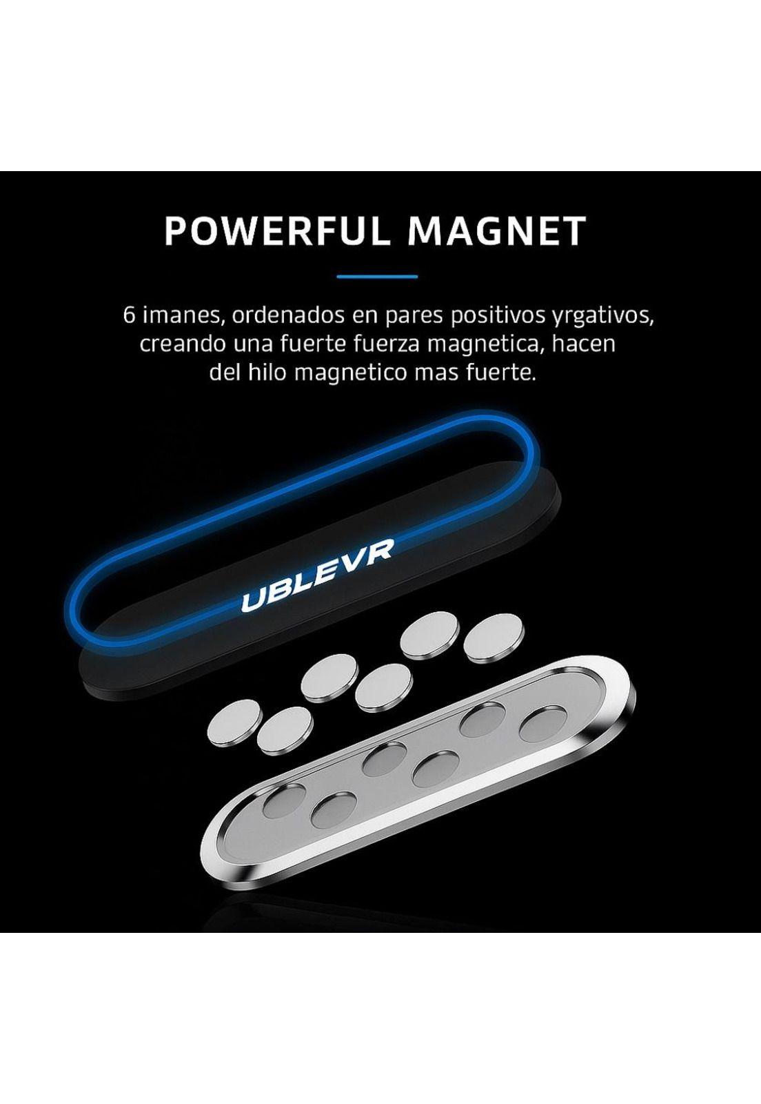 Soporte De Celular Tira Auto Magnético Imán Automóvil Deluxe-5