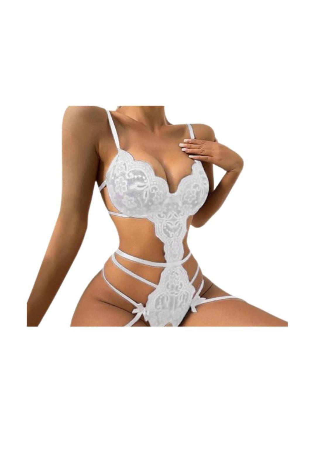 Lenceria Erotica Sexy Ajustable, Entrepierna Abierta Sexy-3