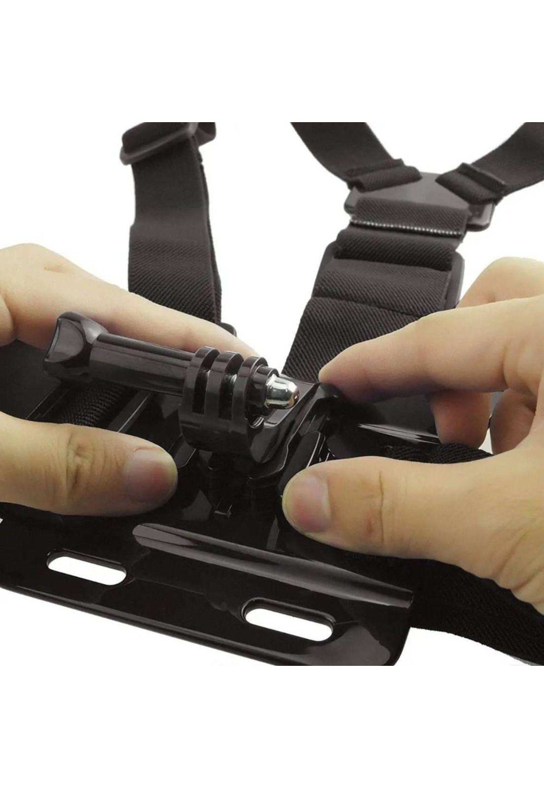 Soporte Celular Arnés Pecho Ajustable 360°-7