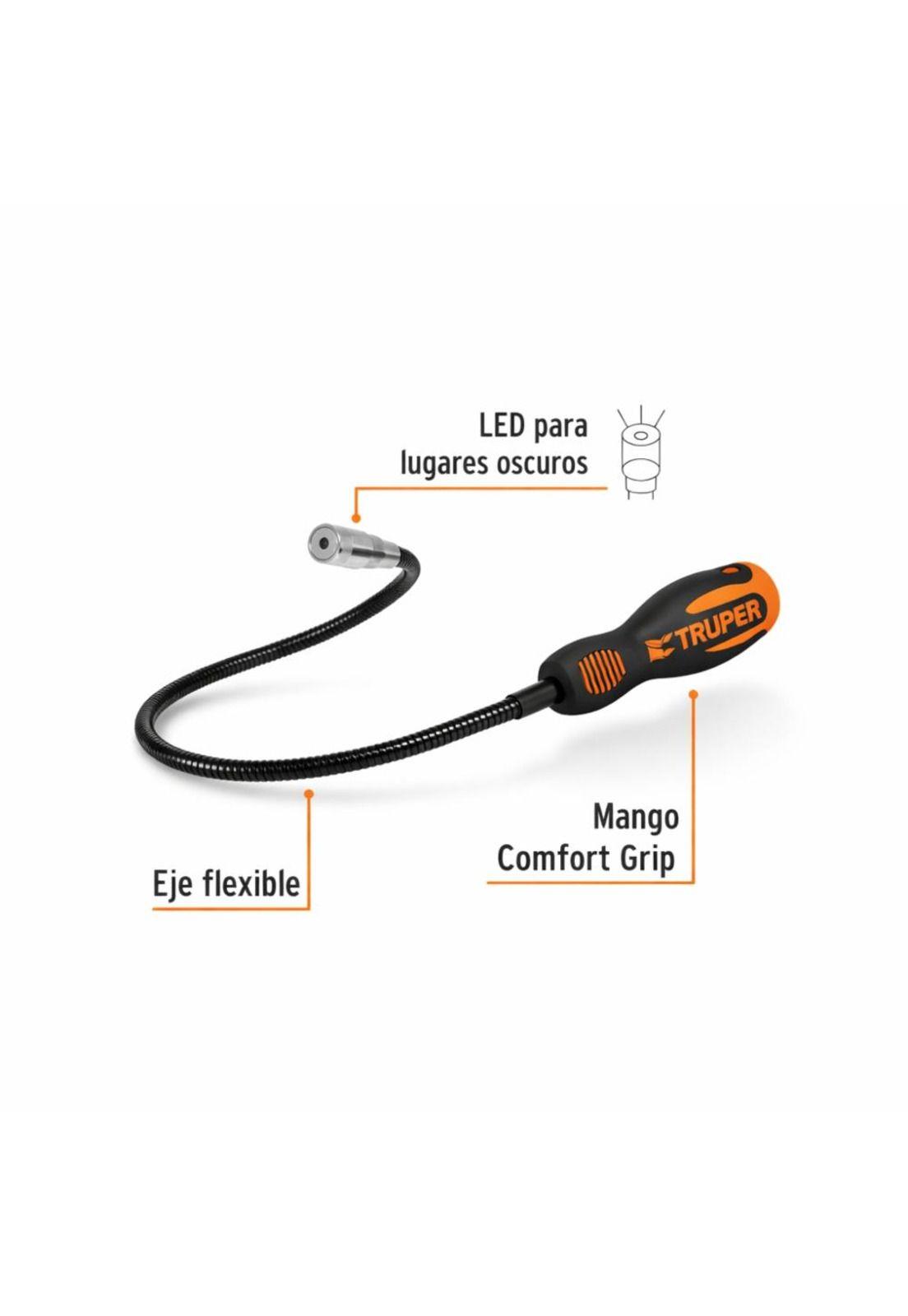 Iman Mecanico Flexible Con Luz Led Truper Profesional-1