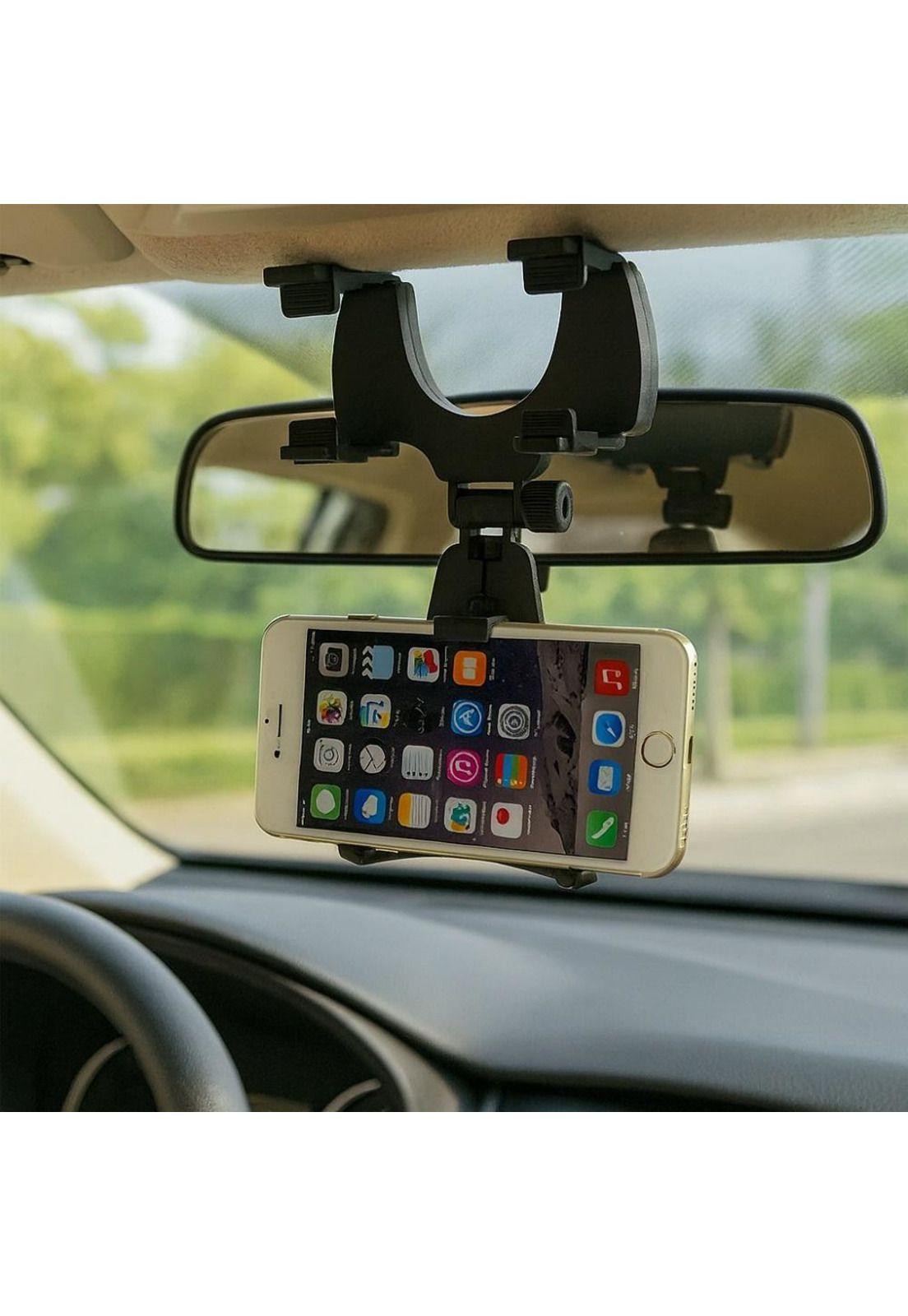 Soporte Universal Celular Para Auto Retrovisor Teléfono-3