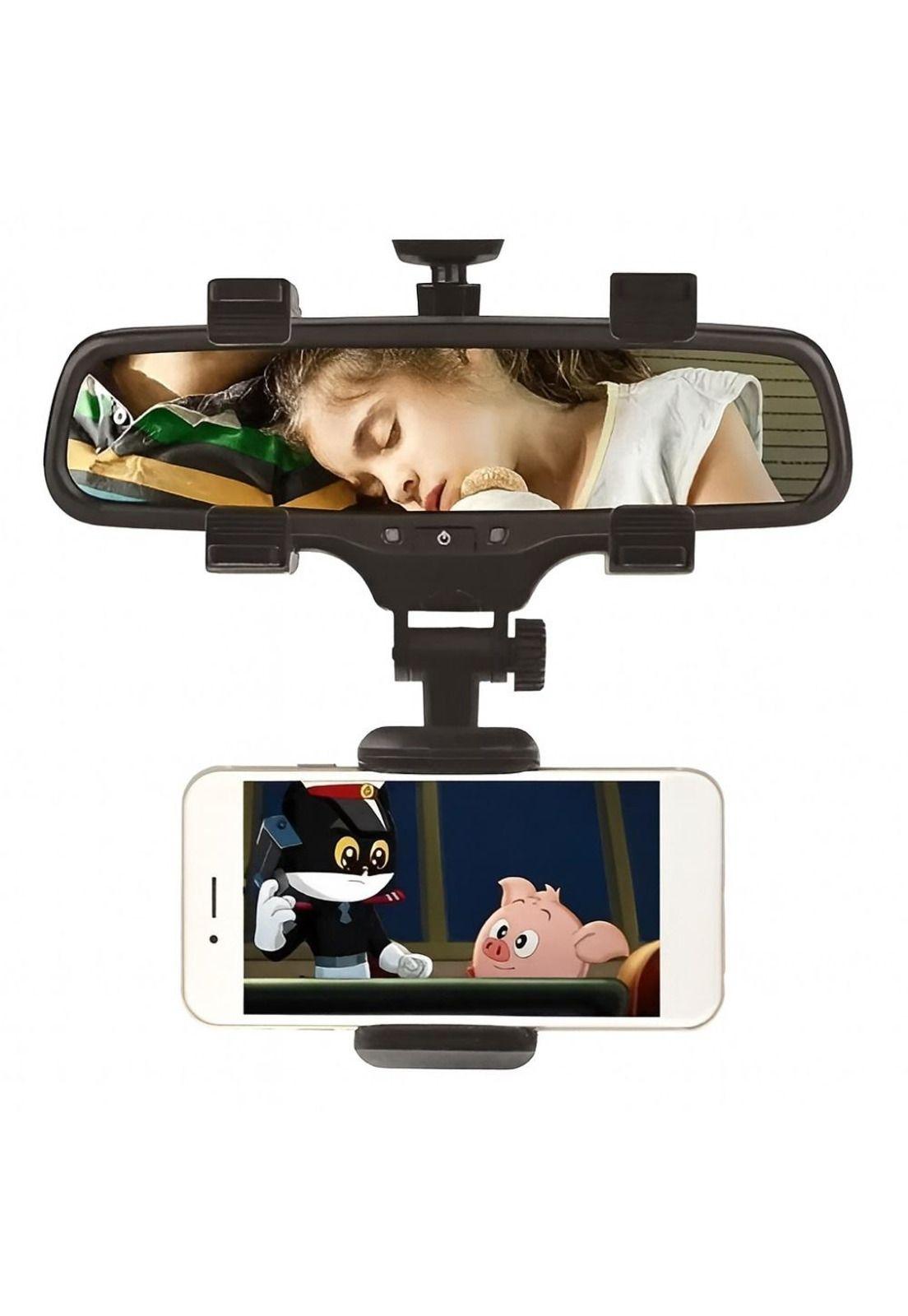 Soporte Universal Celular Para Auto Retrovisor Teléfono-5